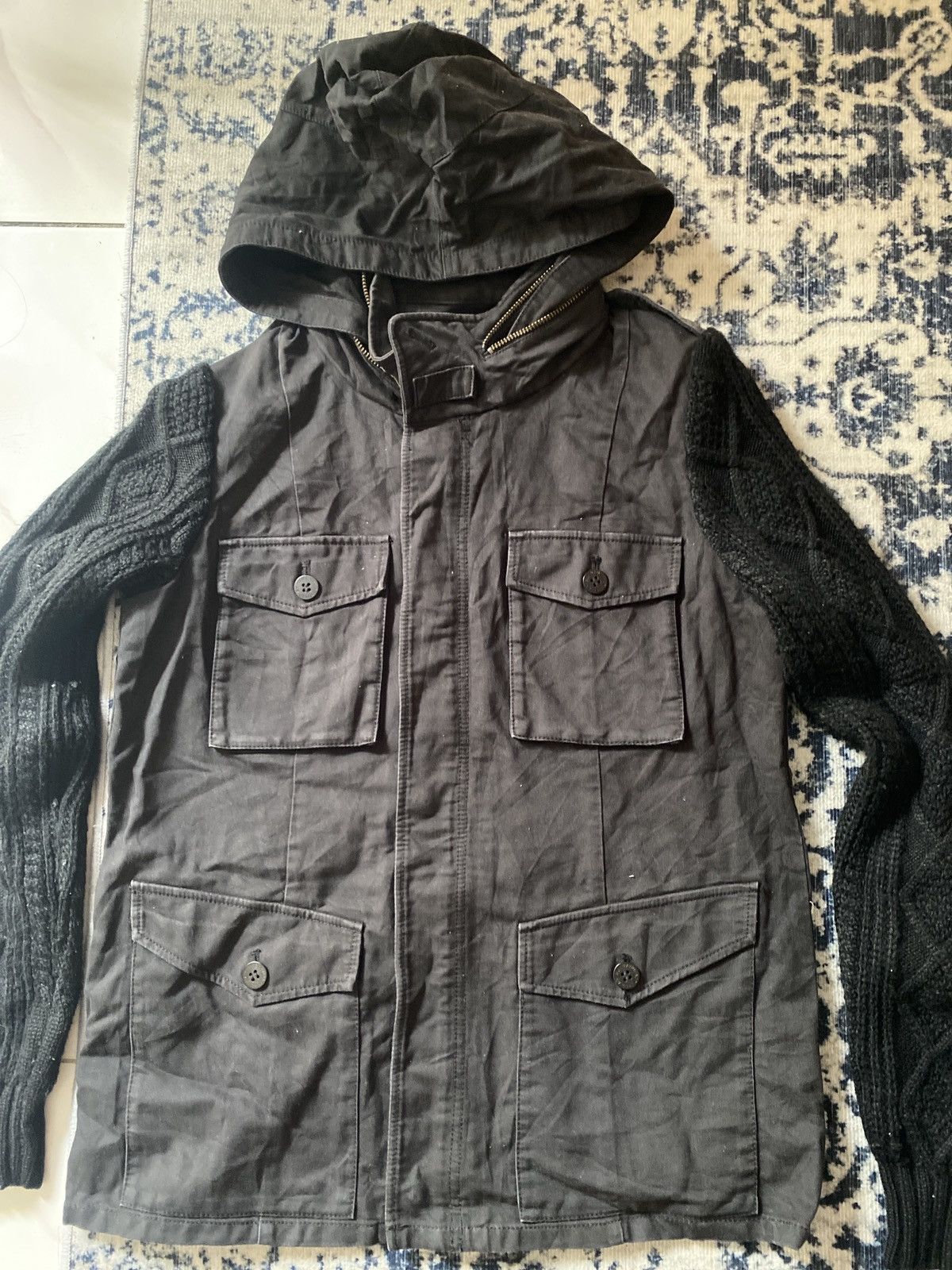 Japanese Brand × Seditionaries SLY MILITARY WINTER COAT PARKA HOODIE Size US S / EU 44-46 / 1 - 2 Thumbnail