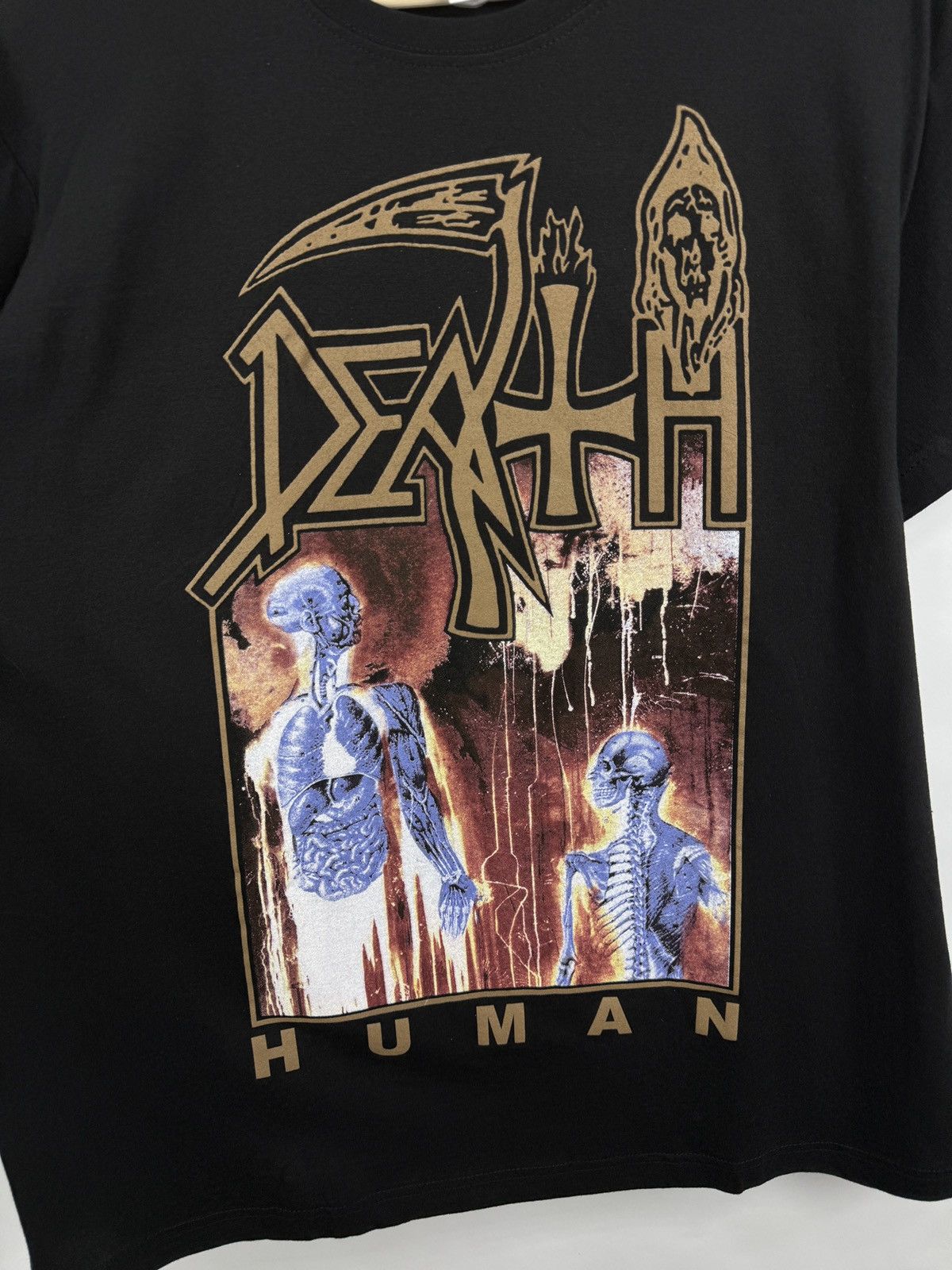 Band Tees 🇺🇸 Vintage Y2K Death Human Old School Death Metal T-Shirt Size US XL / EU 56 / 4 - 5 Thumbnail