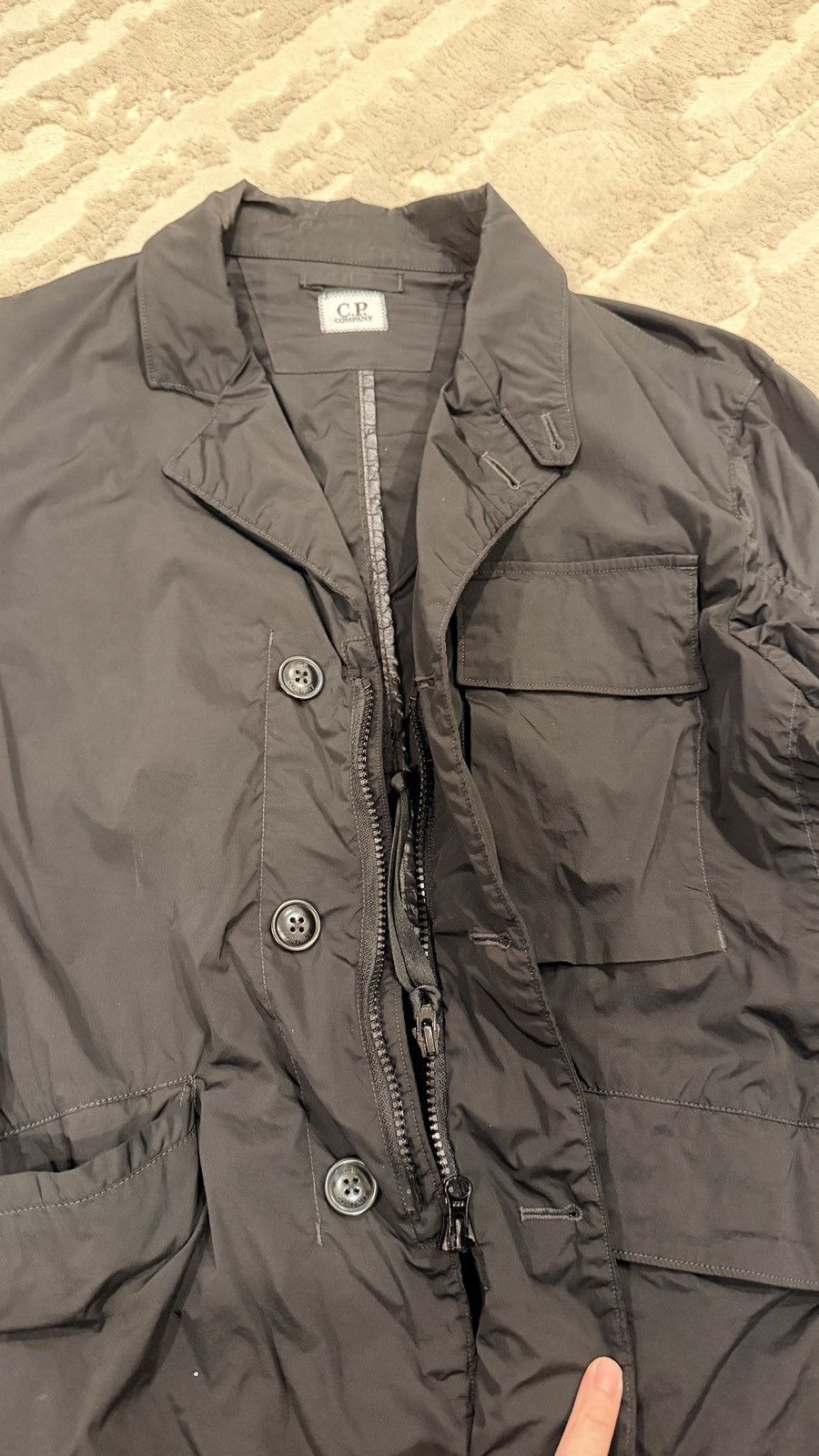 C.P. Company C.P. Company Black Nycra-R Blazer Size XS Size US XS / EU 42 / 0 - 2 Thumbnail
