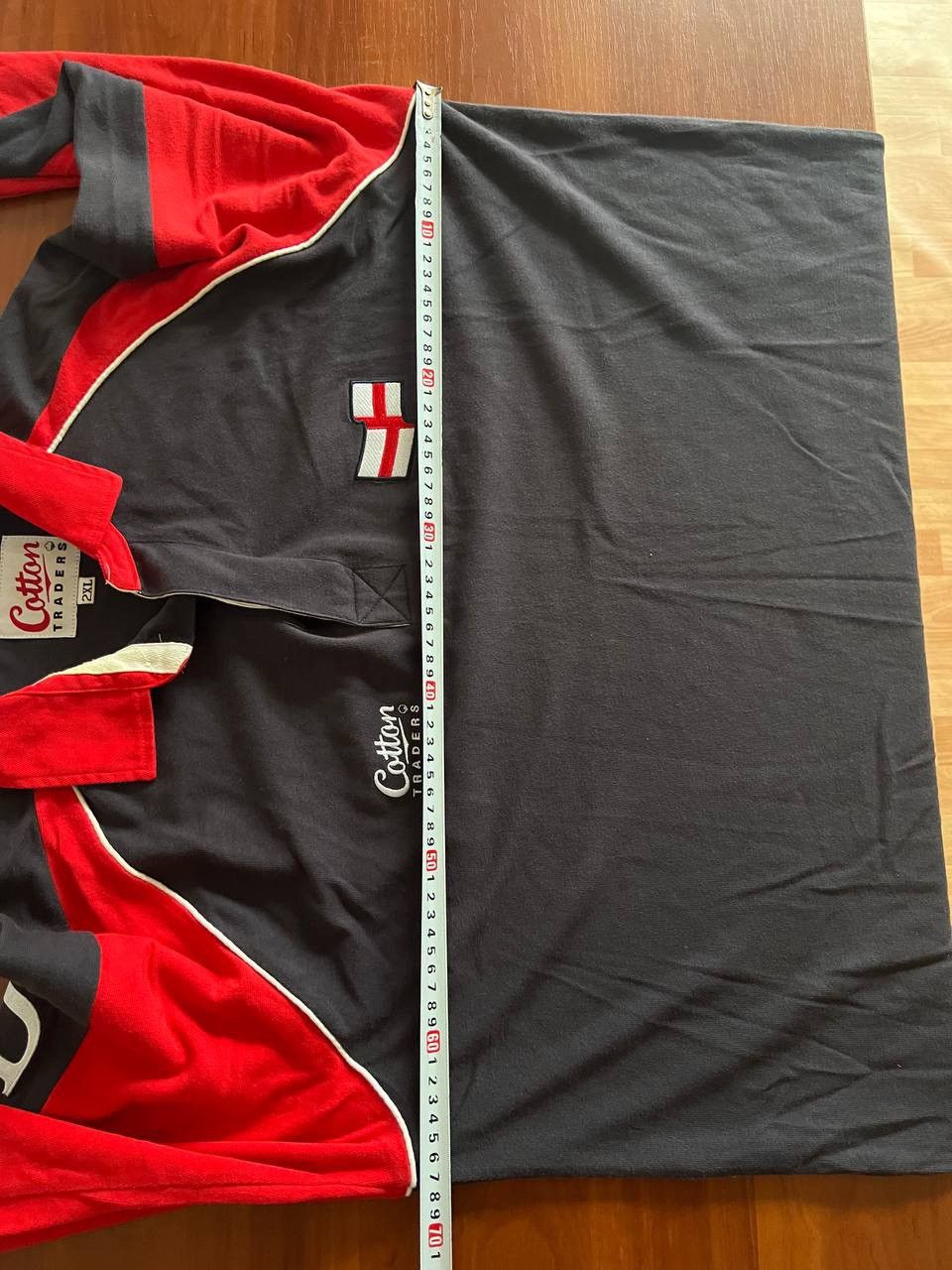 Cotton Traders 1997 ENGLAND NATIONAL TEAM RUGBY TRAINING RARE SHIRT JERSEY Size US XXL / EU 58 / 5 - 17 Thumbnail