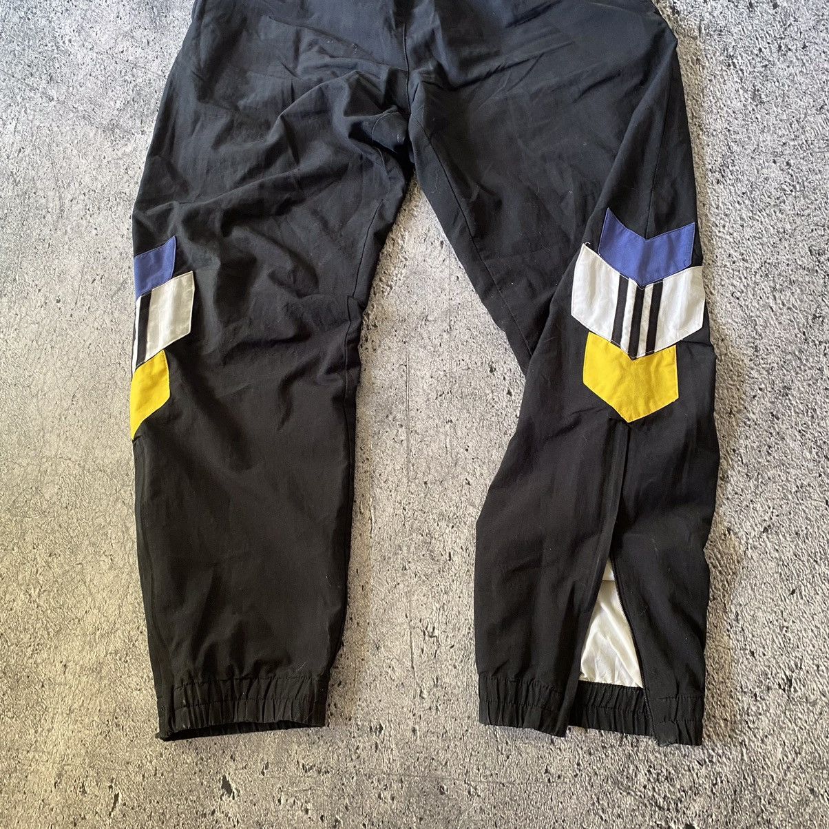 Adidas × Vintage Adidas Nylon Track Pants y2k Baggy Drill Joggers Size US 32 / EU 48 - 5 Thumbnail