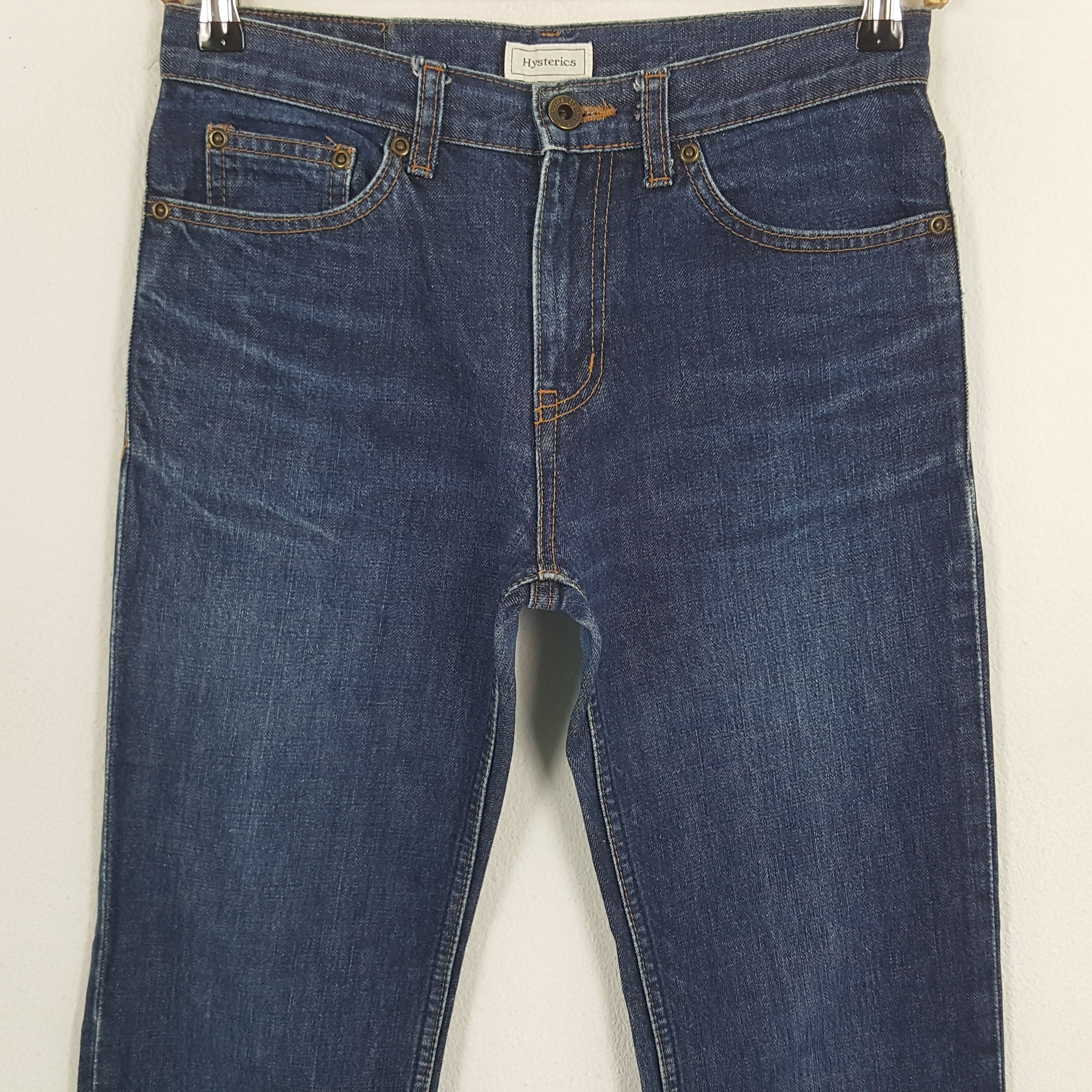 Hysteric Glamour × Japanese Brand × Vintage Vintage Hysteric Glamour Japanese Brand Custom Denim Jeans Size US 27 - 4 Thumbnail