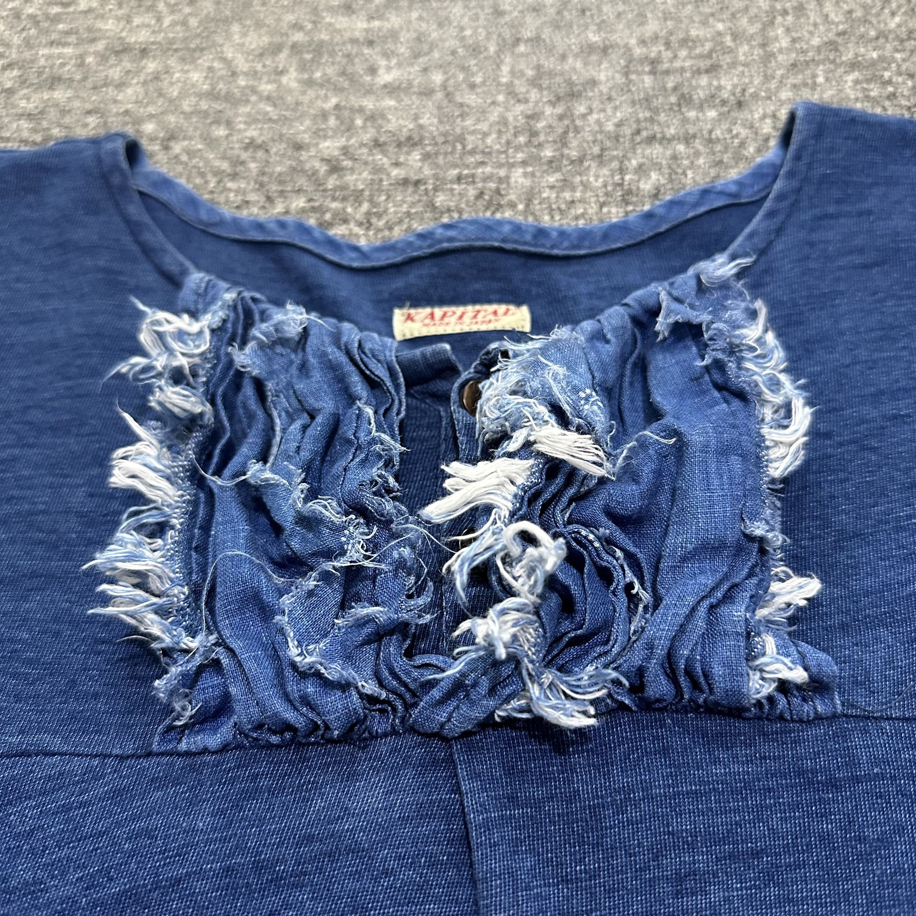 Kapital Kapital Indigo Tenjiku Brokoli Oversize Size US M / EU 48-50 / 2 - 2 Thumbnail