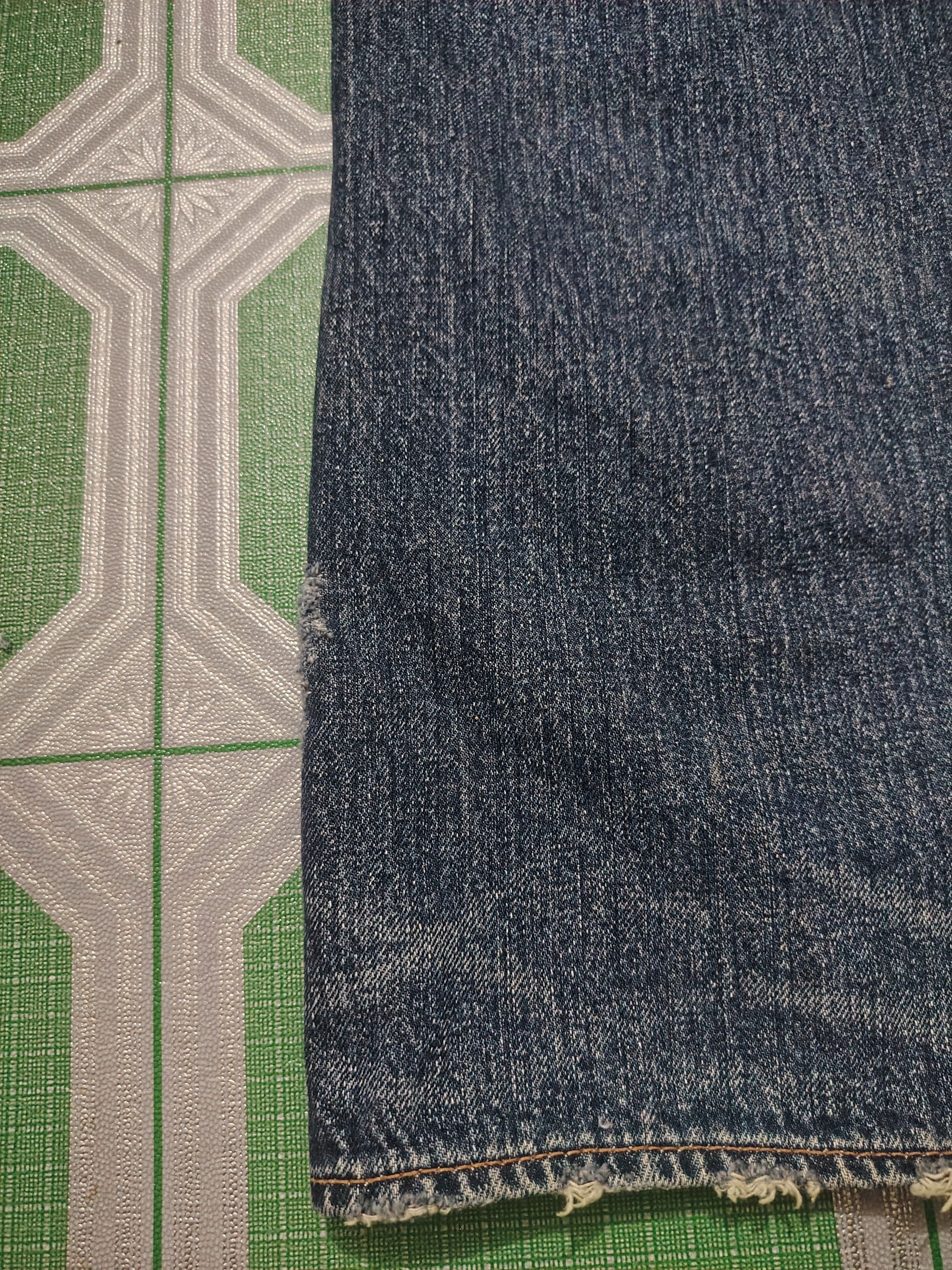 GOA Rare!!! Genuine Vintage Goa Distressed Jeans Selvedge denim Size US 30 / EU 46 - 21 Thumbnail