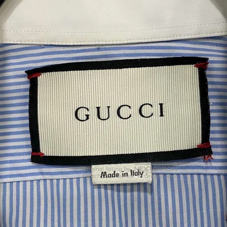 Gucci Gucci Bee embroidered full-print striped shirt Size XS / US 0-2 / IT 36-38 - 6 Thumbnail