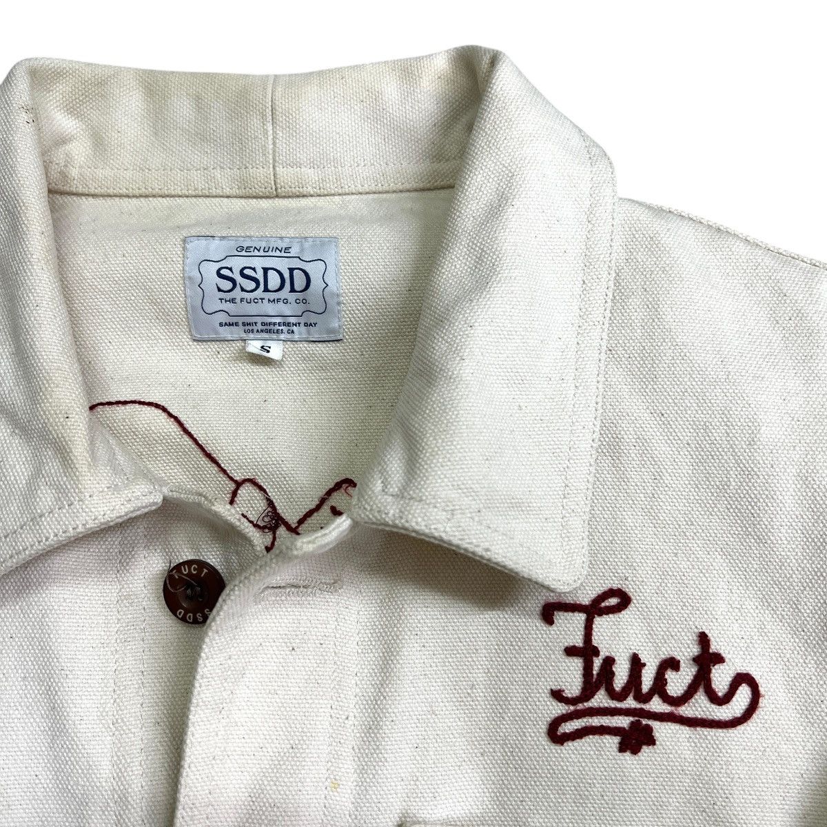 FUCT 🔥 SSDD THE FUCT MFG. FUEL HYDRATOR EMBROIDERY WORK JACKET Size US S / EU 44-46 / 1 - 11 Thumbnail