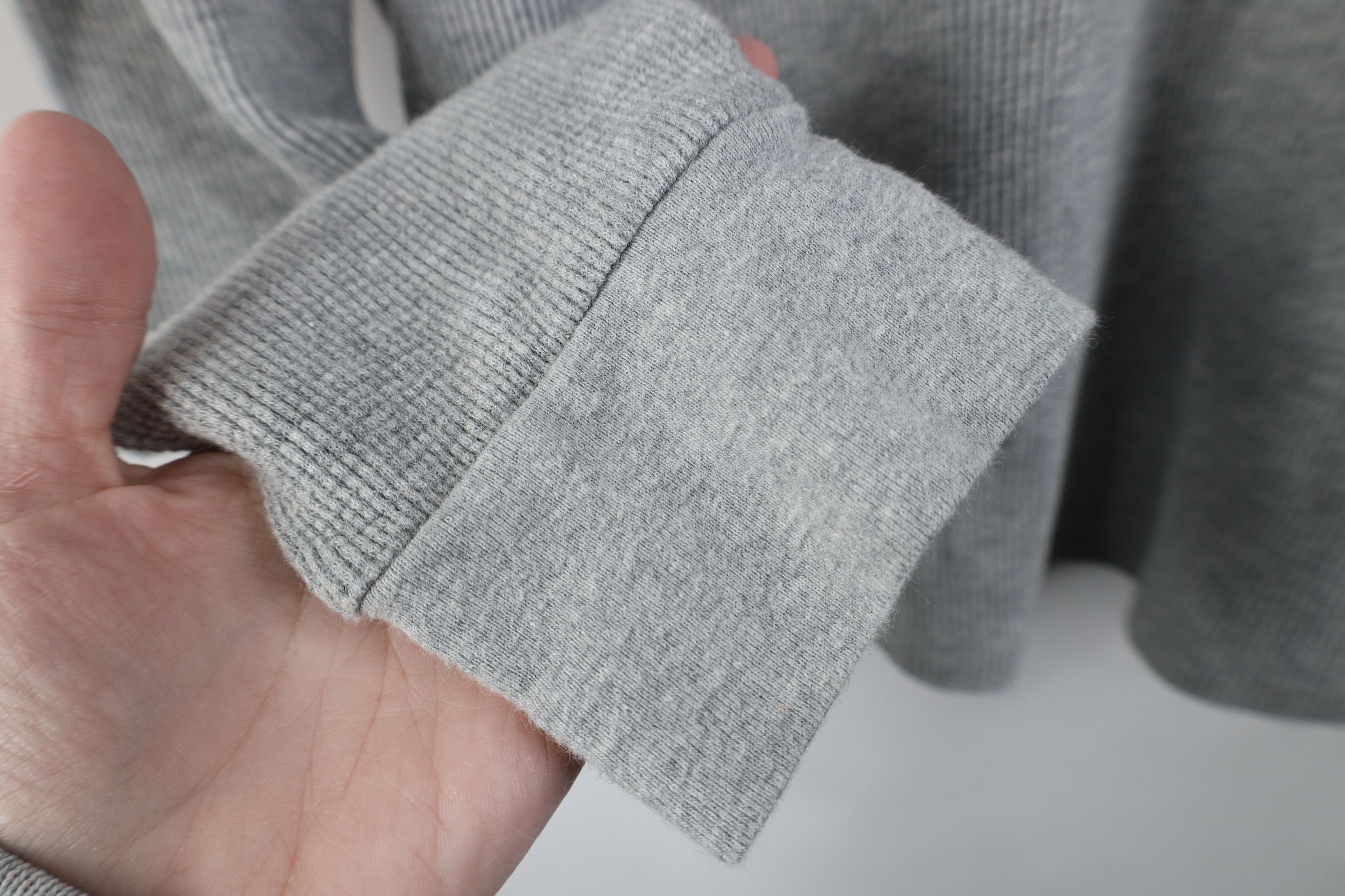 Gap Vintage Y2K Gap Thermal Waffle Knit Long Sleeve T-Shirt Size L / US 10 / IT 46 - 5 Thumbnail