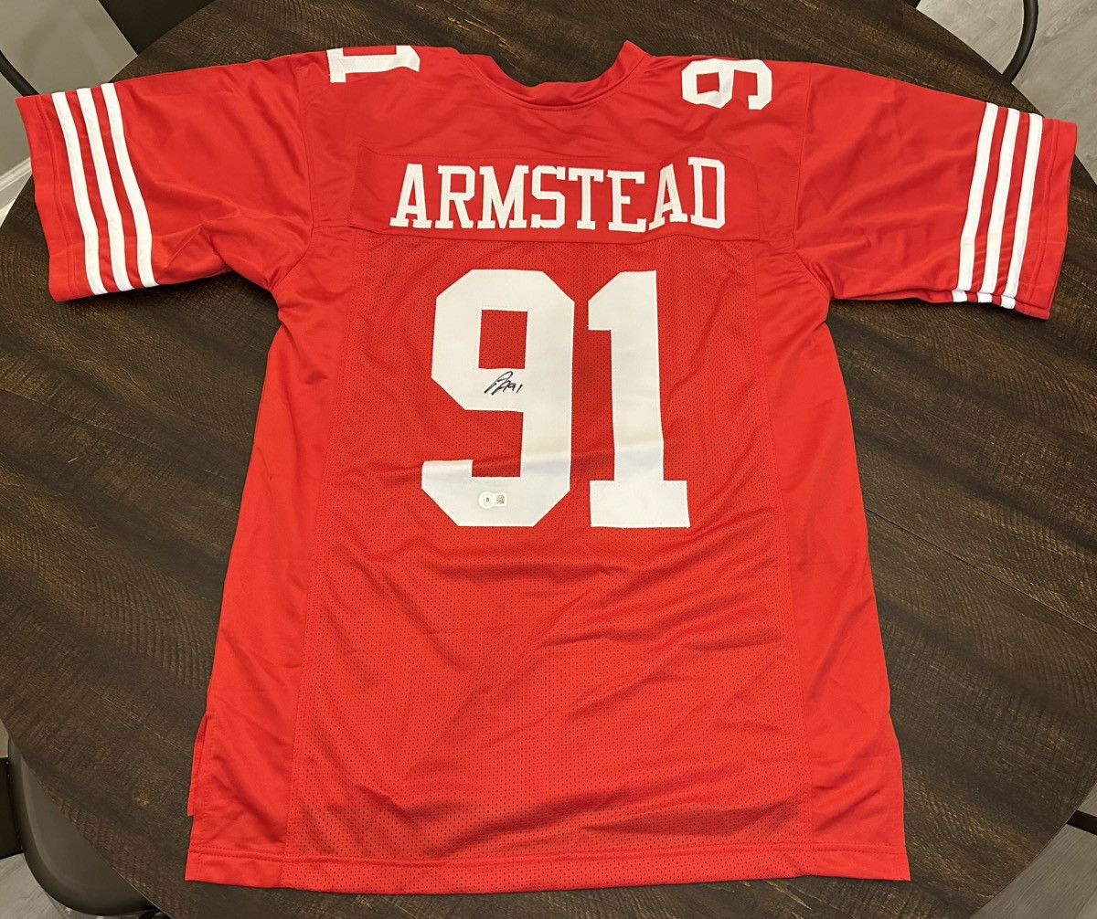 Other Arik Armstead San Francisco 49ers Auto Jersey Beckett COA-XL Size US XL / EU 56 / 4 - 1 Thumbnail
