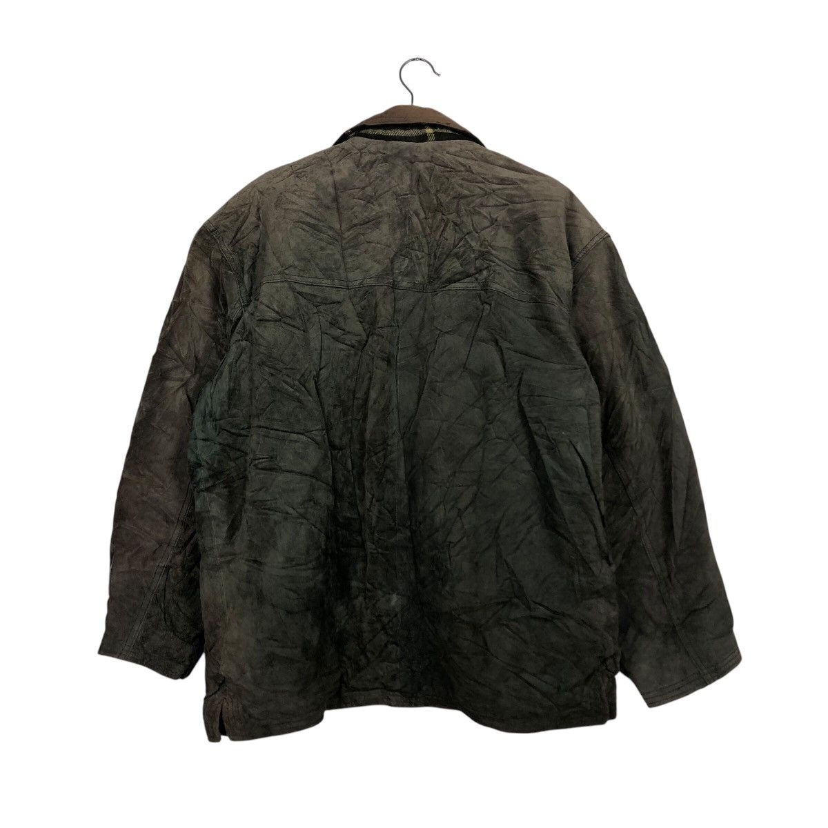 Japanese Brand × Vintage 📌Vintage Genuine Leather Bomber Jacket Allix Issey Miyake Size US M / EU 48-50 / 2 - 9 Thumbnail
