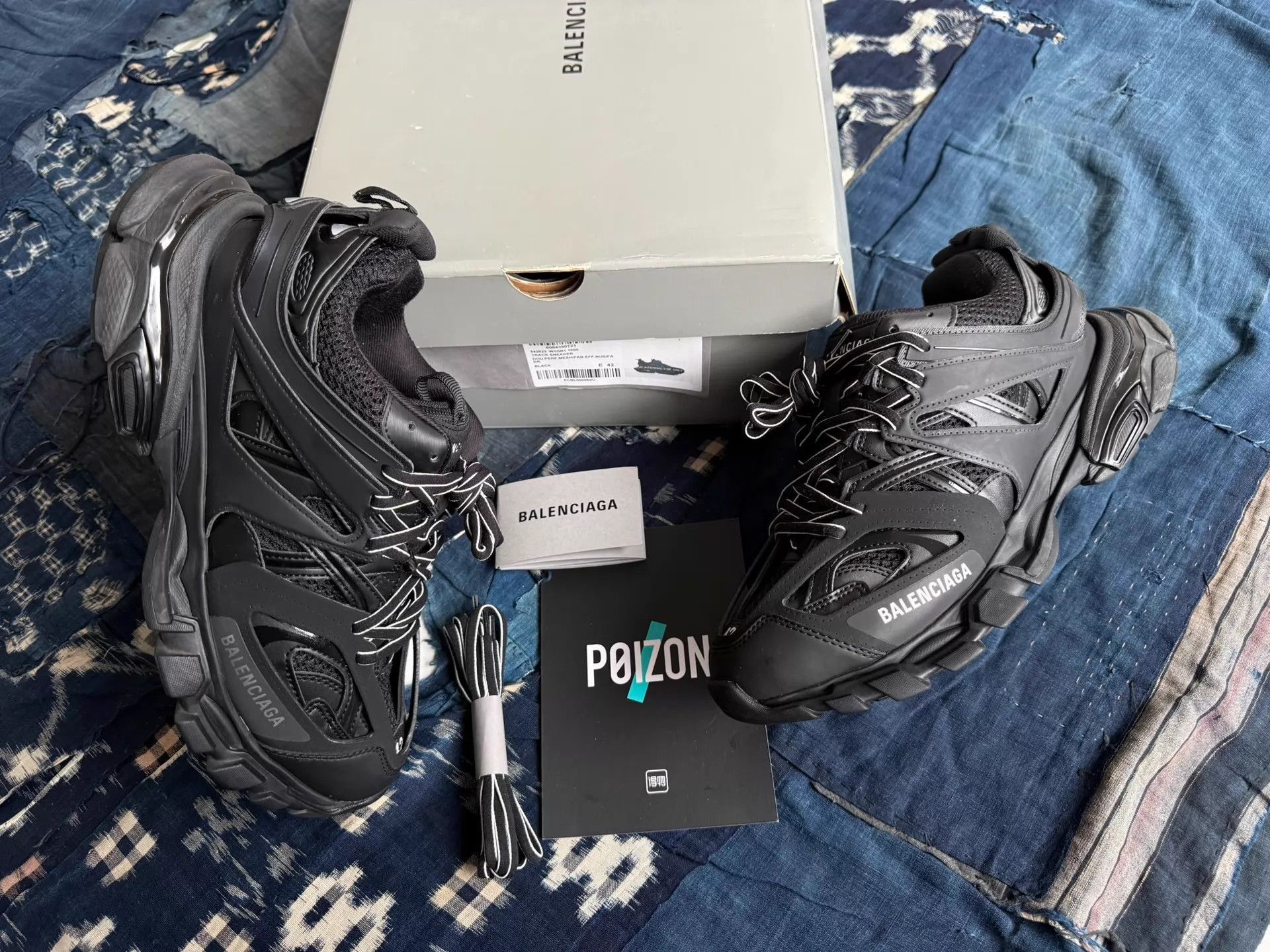 Balenciaga Black Hitop Sneakers Size 9 Size US 9 / EU 42 - 1 Thumbnail