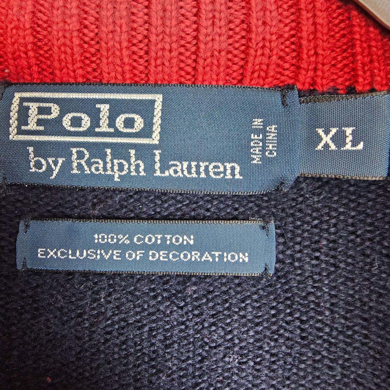 Polo Ralph Lauren Polo Ralph Lauren Mens Pullover Knit Sweater XL Preppy Ivy Size US XL / EU 56 / 4 - 6 Thumbnail