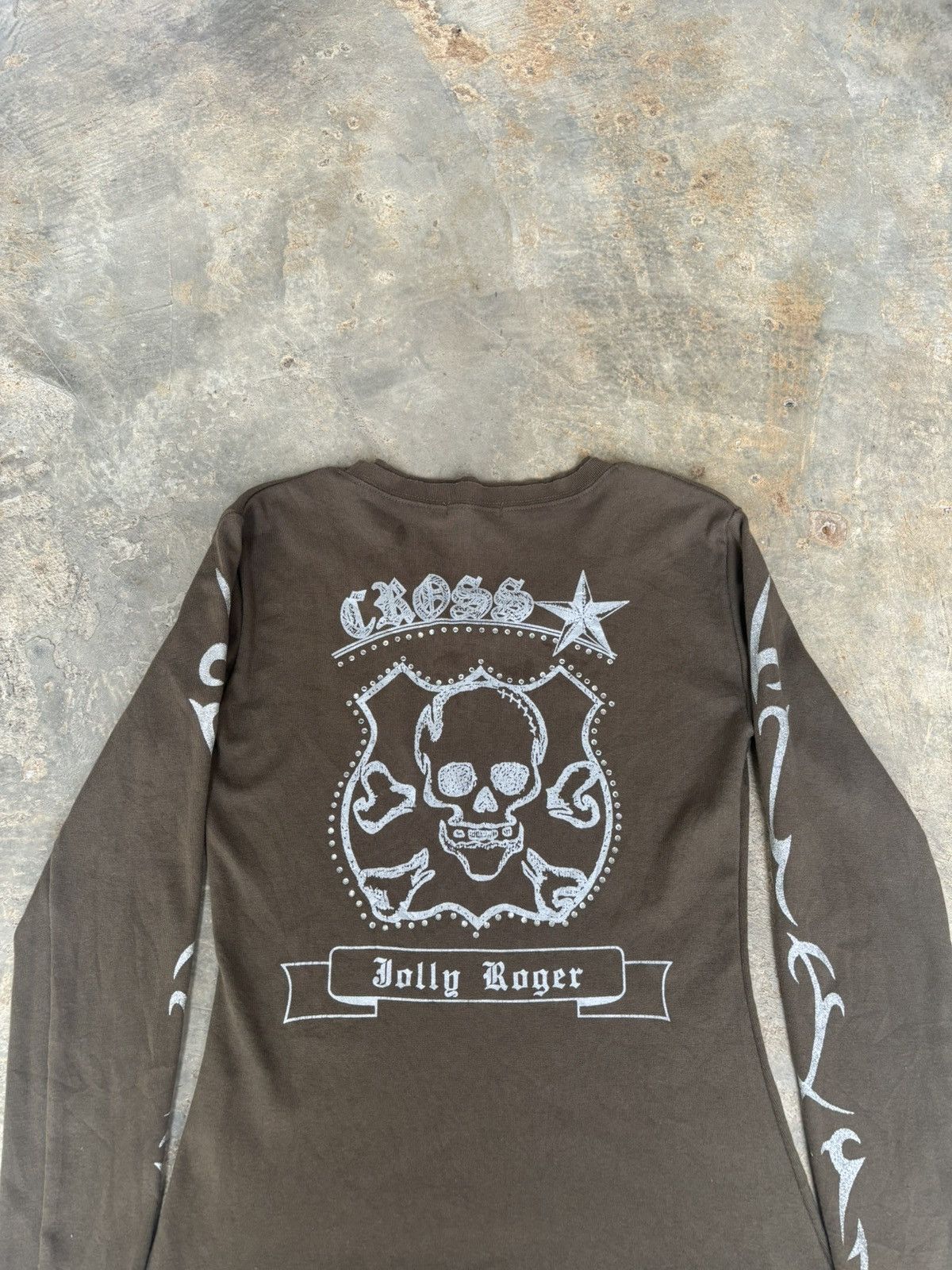 Hysteric Glamour Y2k Cross Jolly Roger Skull Ifsix Lgb Style Longsleeve Size S / US 4 / IT 40 - 4 Thumbnail