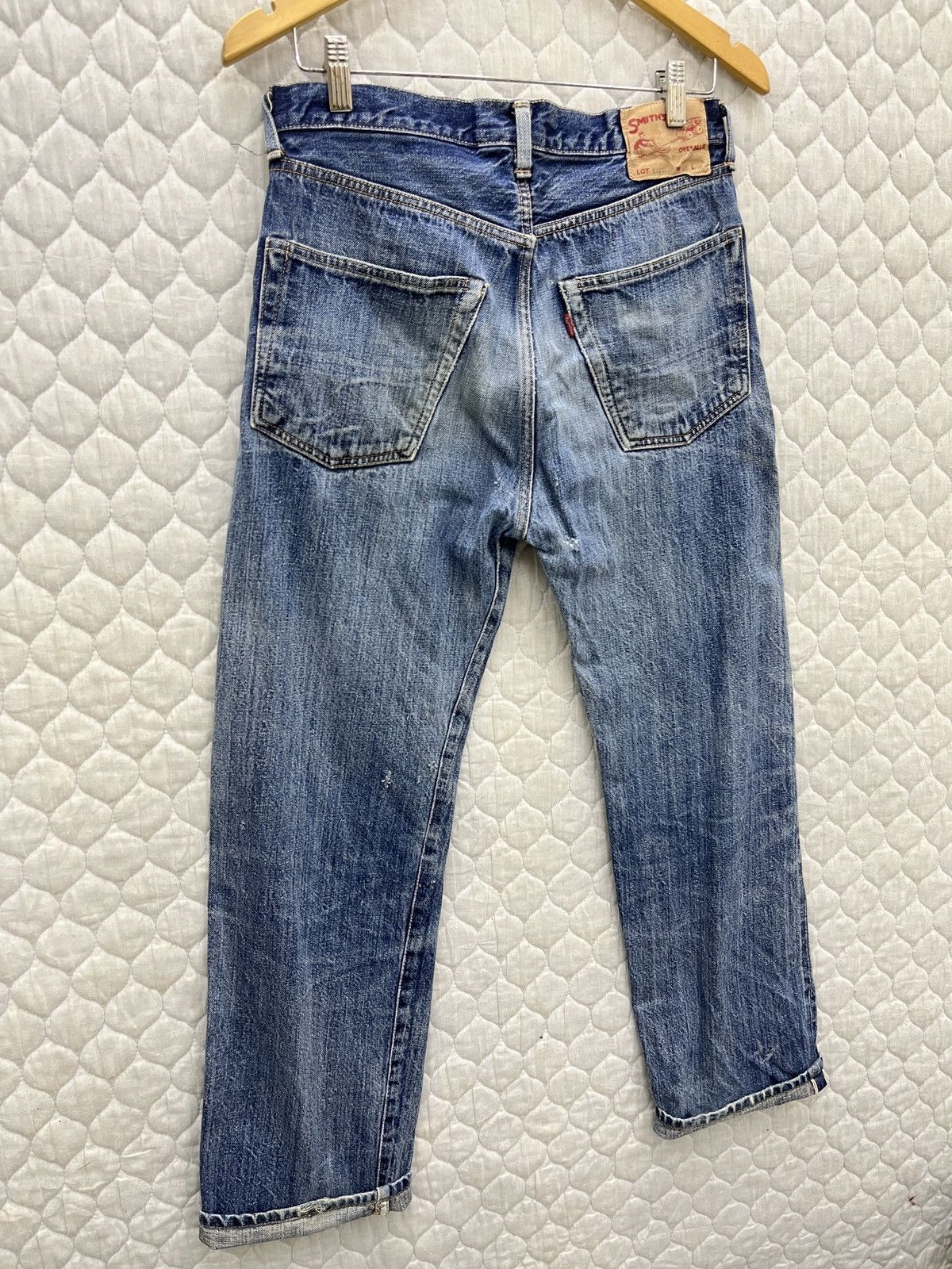 Vintage 🔥🔥🔥ARCHIVE SMITH SELVEDGE DENIM Size US 30 / EU 46 - 10 Thumbnail