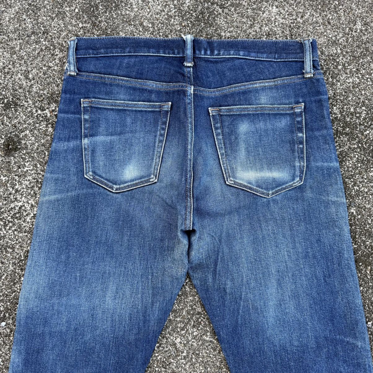 Japanese Brand VINTAGE JAPANESE DENIM MUD WASHED RIPPEP JEAN PANTS Size US 32 / EU 48 - 10 Thumbnail