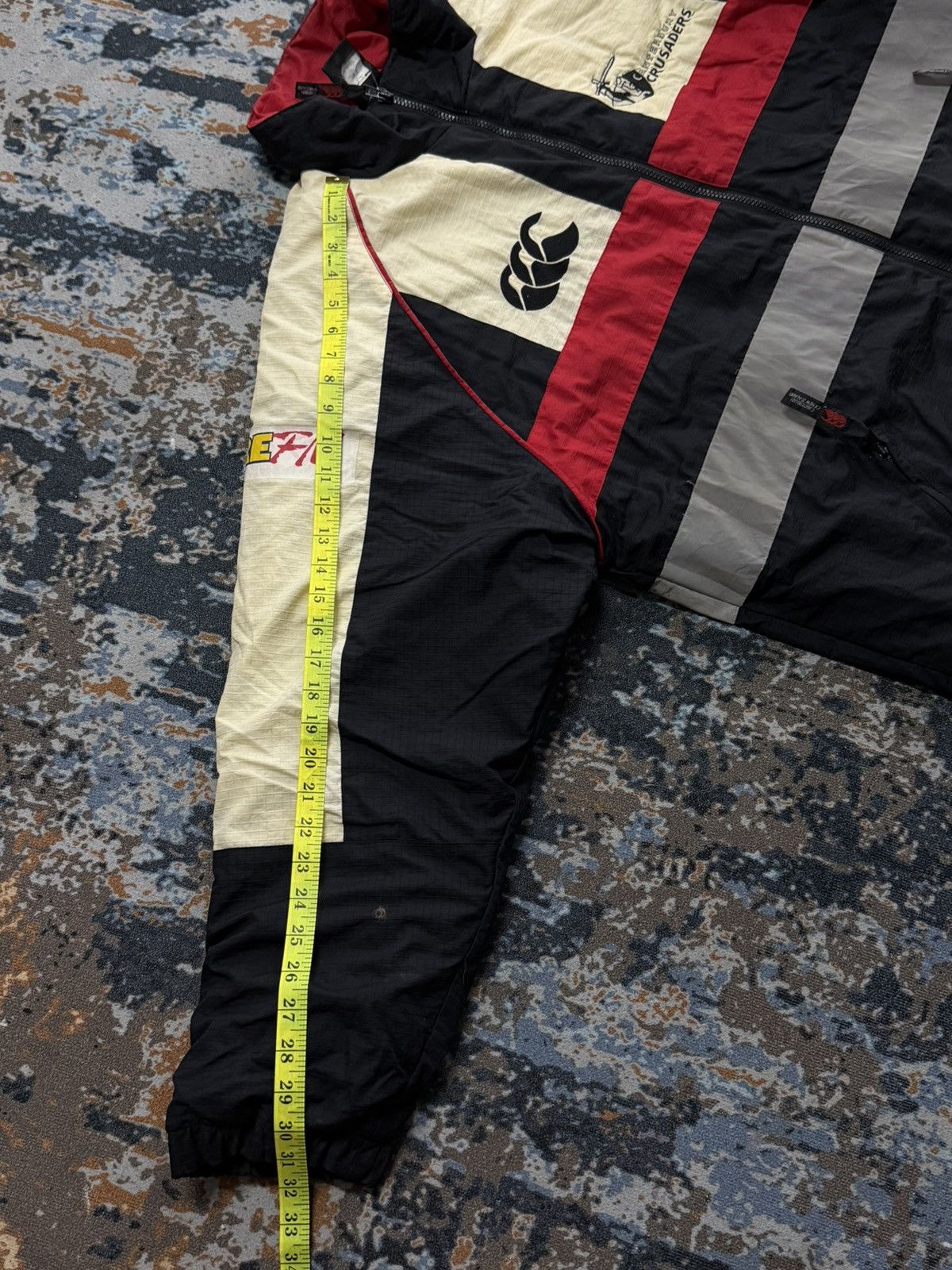 Canterbury of New Zealand Vintage Canterbury Crusader Colour Of Block Jacket Size US XXL / EU 58 / 5 - 16 Thumbnail