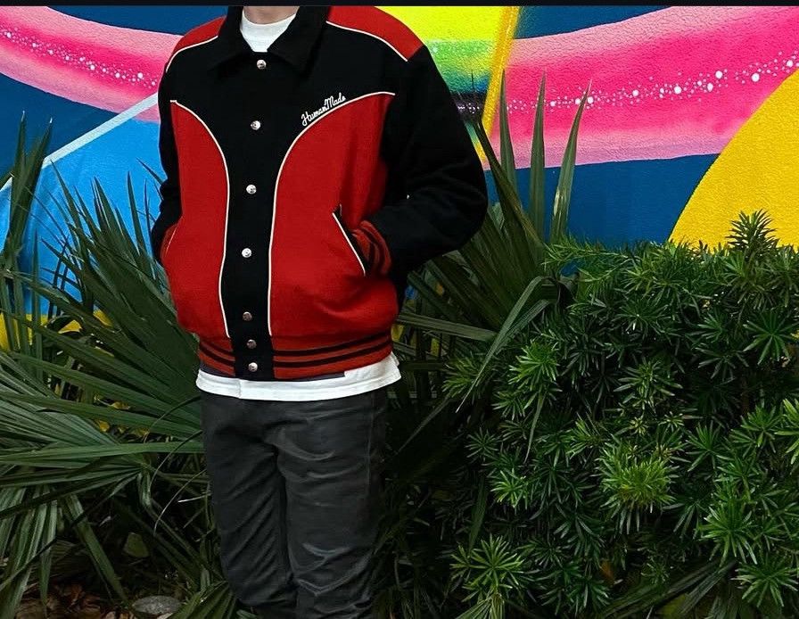Human Made FW/18 Human made Western stitch tiger varsity jacket Size US XL / EU 56 / 4 - 2 Thumbnail