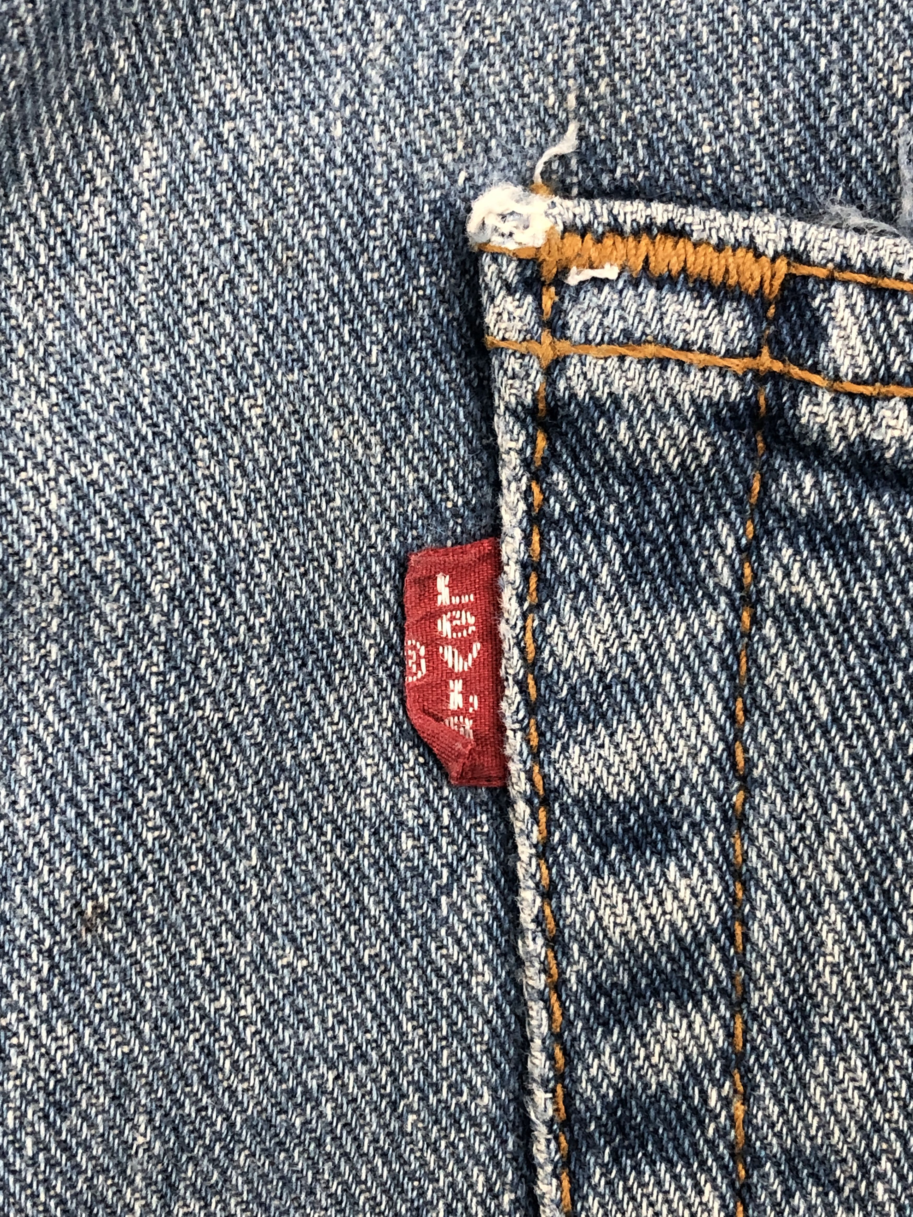 Levi's × Vintage Vintage Levi's 505 Light Wash Blue Jeans DP2531 Size US 36 / EU 52 - 6 Thumbnail