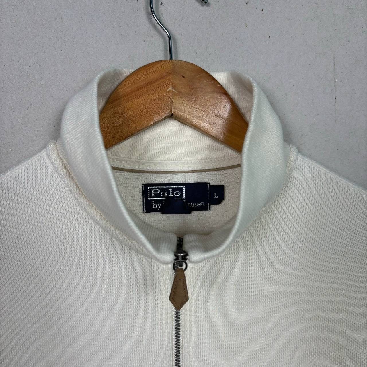 Polo Ralph Lauren Polo Ralph Lauren Pony Half-zip Sweatshirt Cream Size US L / EU 52-54 / 3 - 4 Thumbnail