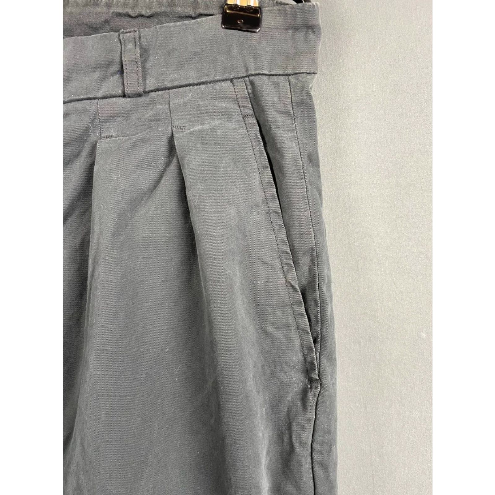 Margaret Howell Margaret Howell Pants Men Casual Gray Cotton Flared Leg L Size Regular Waist 33 Inseam 28 Modern Classic Belt Loop Front Flat Front Size US 33 - 6 Thumbnail