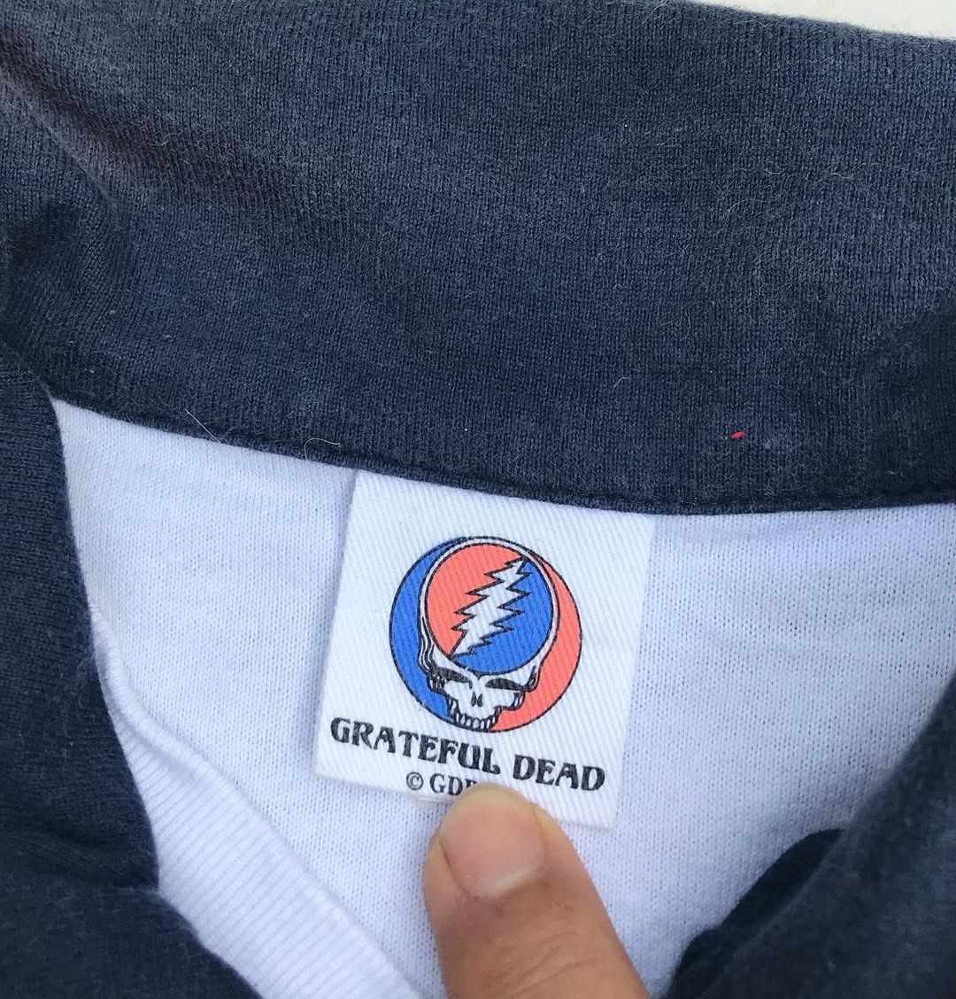 Grateful Dead × Vintage Vintage 2007 Gratefull Dead Polo Shirt Navy Blue Size M sk Size US M / EU 48-50 / 2 - 4 Thumbnail