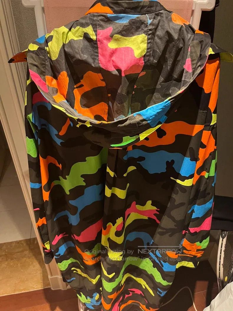 Valentino Valentino Camouflage hooded shirt Size US S / EU 44-46 / 1 - 4 Thumbnail