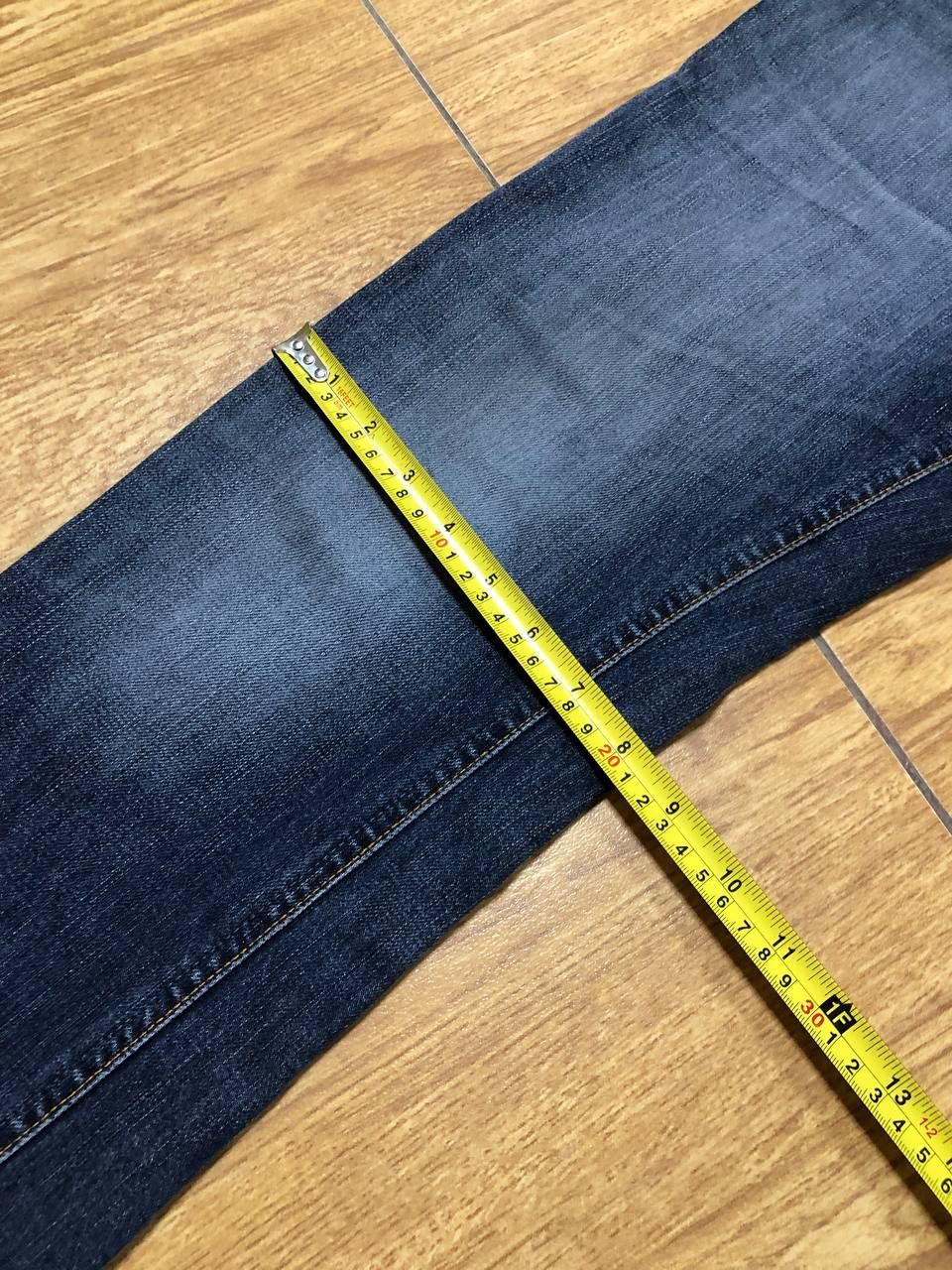Nudie Jeans NUDIE STEADY EDDIE Blue Wash Denim Straight Jeans Size US 30 / EU 46 - 9 Thumbnail