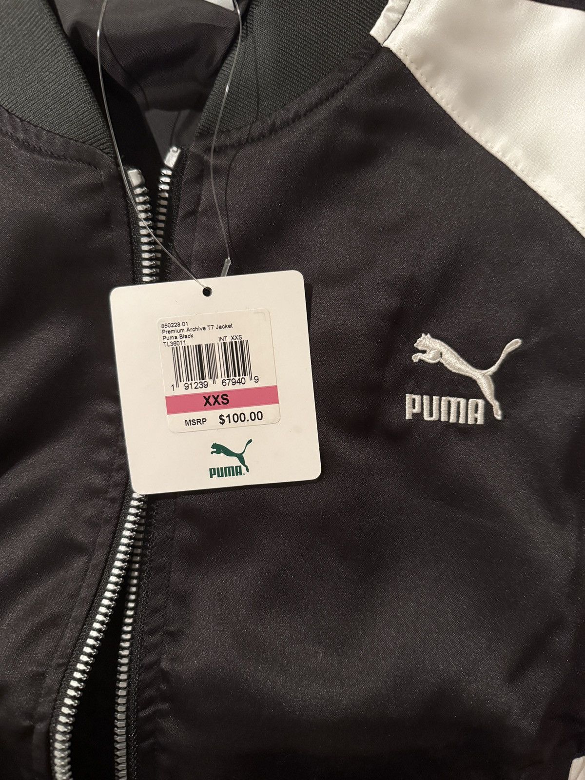 Puma Embroidered Premium Archive Puma Jacket Size XXS / US 00 / IT 34 - 4 Thumbnail