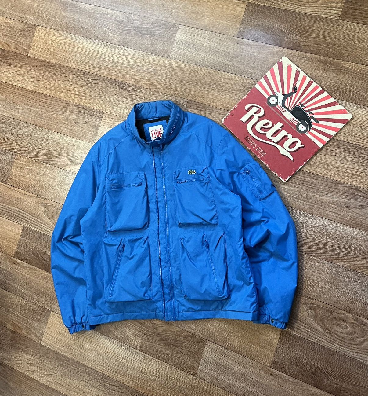 Lacoste Lacoste Live Multipocket Casual Jacket Size US XL / EU 56 / 4 - 2 Thumbnail