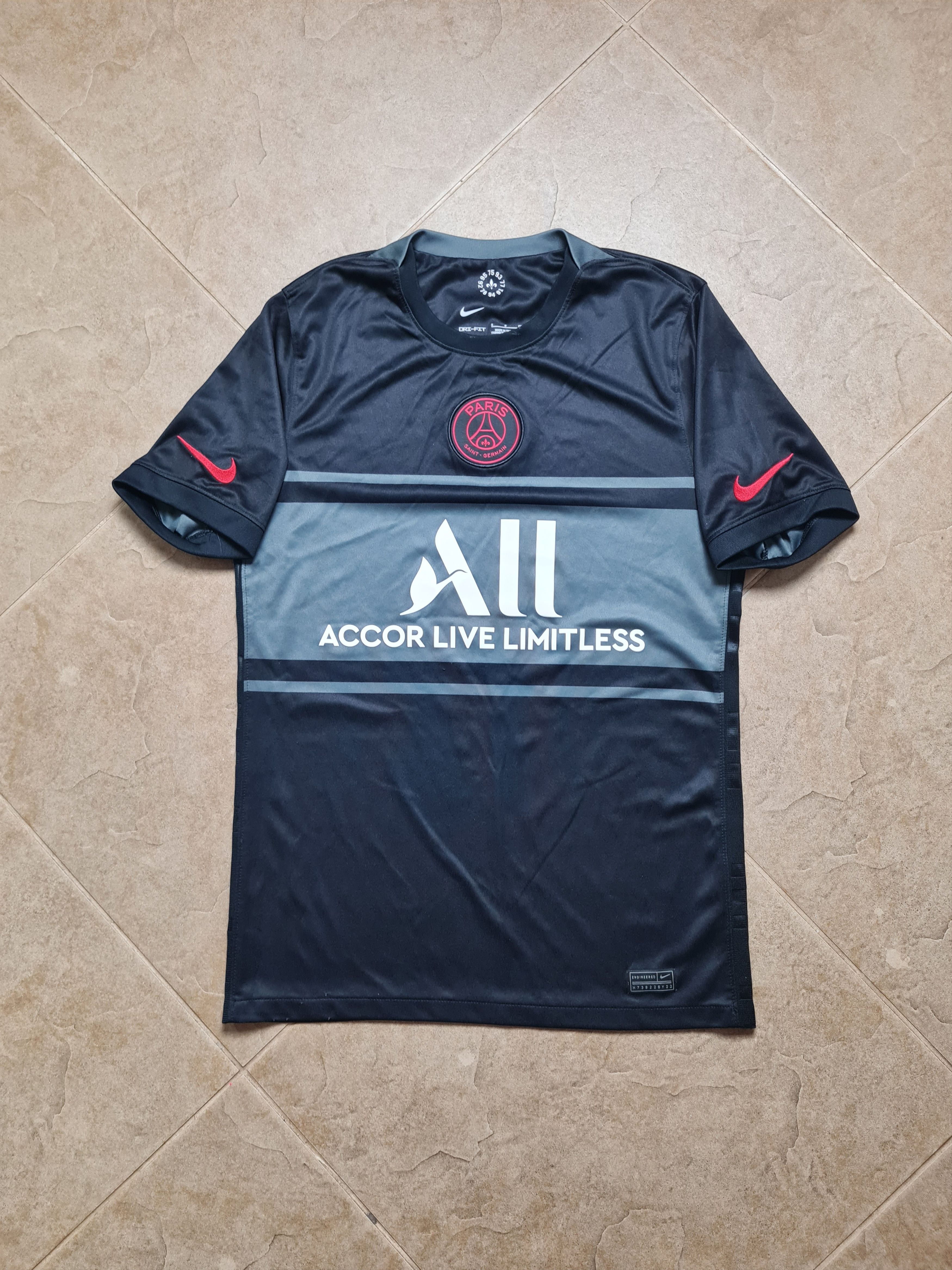 Nike JERSEY PARIS SAINT GERMAIN 2021/2022 NIKE Third Soccer Size US S / EU 44-46 / 1 - 21 Thumbnail