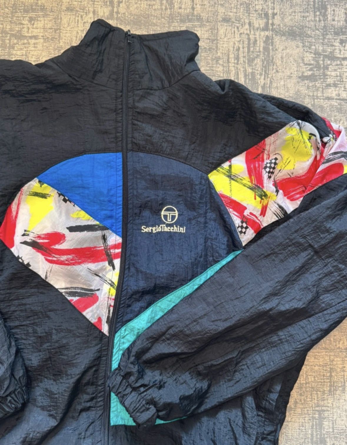 Sergio Tacchini × Vintage ❤️ Steals ❤️ Sergio Tacchini Light Jacket Size US L / EU 52-54 / 3 - 2 Thumbnail