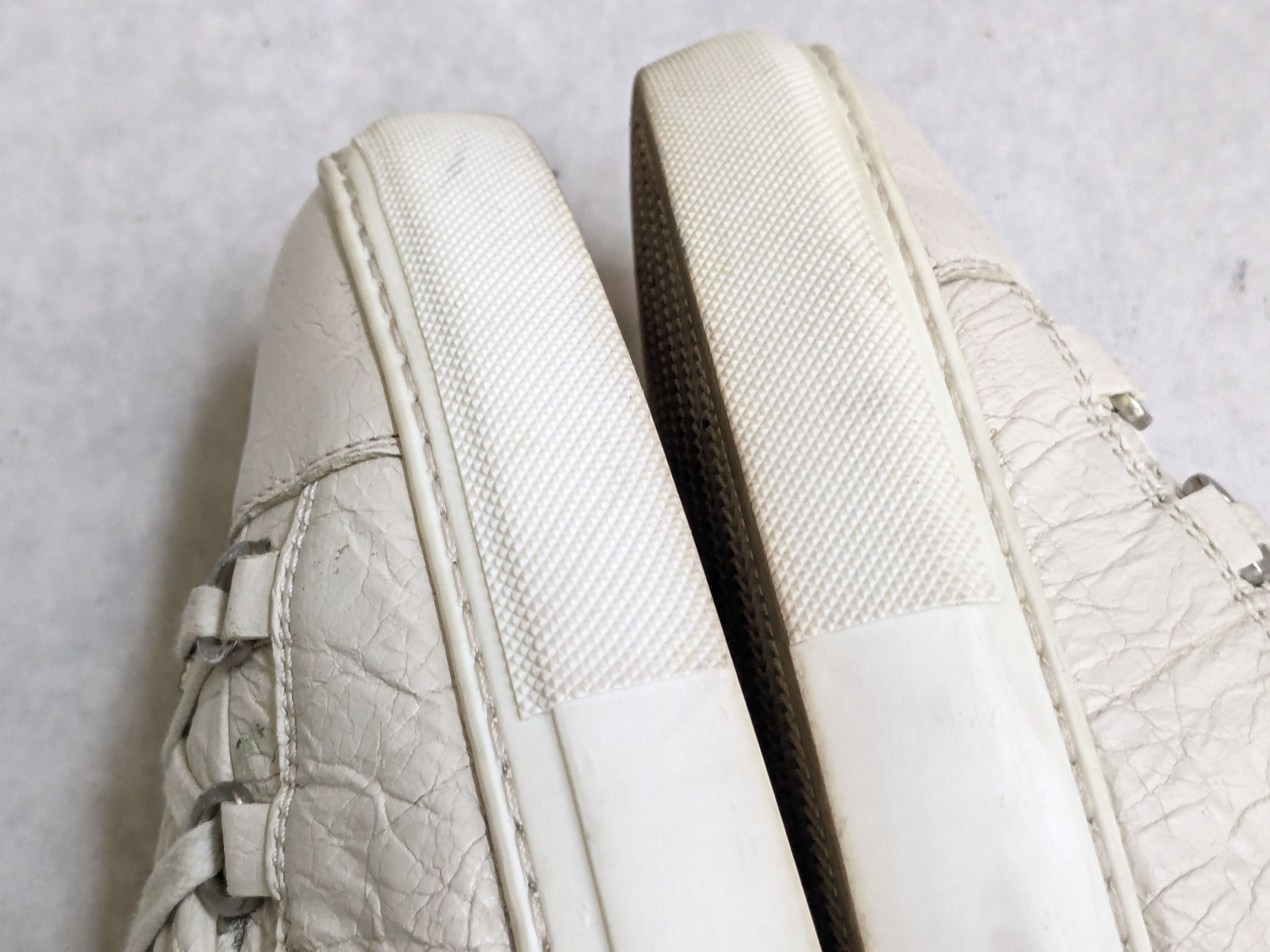 Balenciaga Balenciaga Arena Sneakers White 12 Low Tops Leather Size US 12 / EU 45 - 6 Thumbnail
