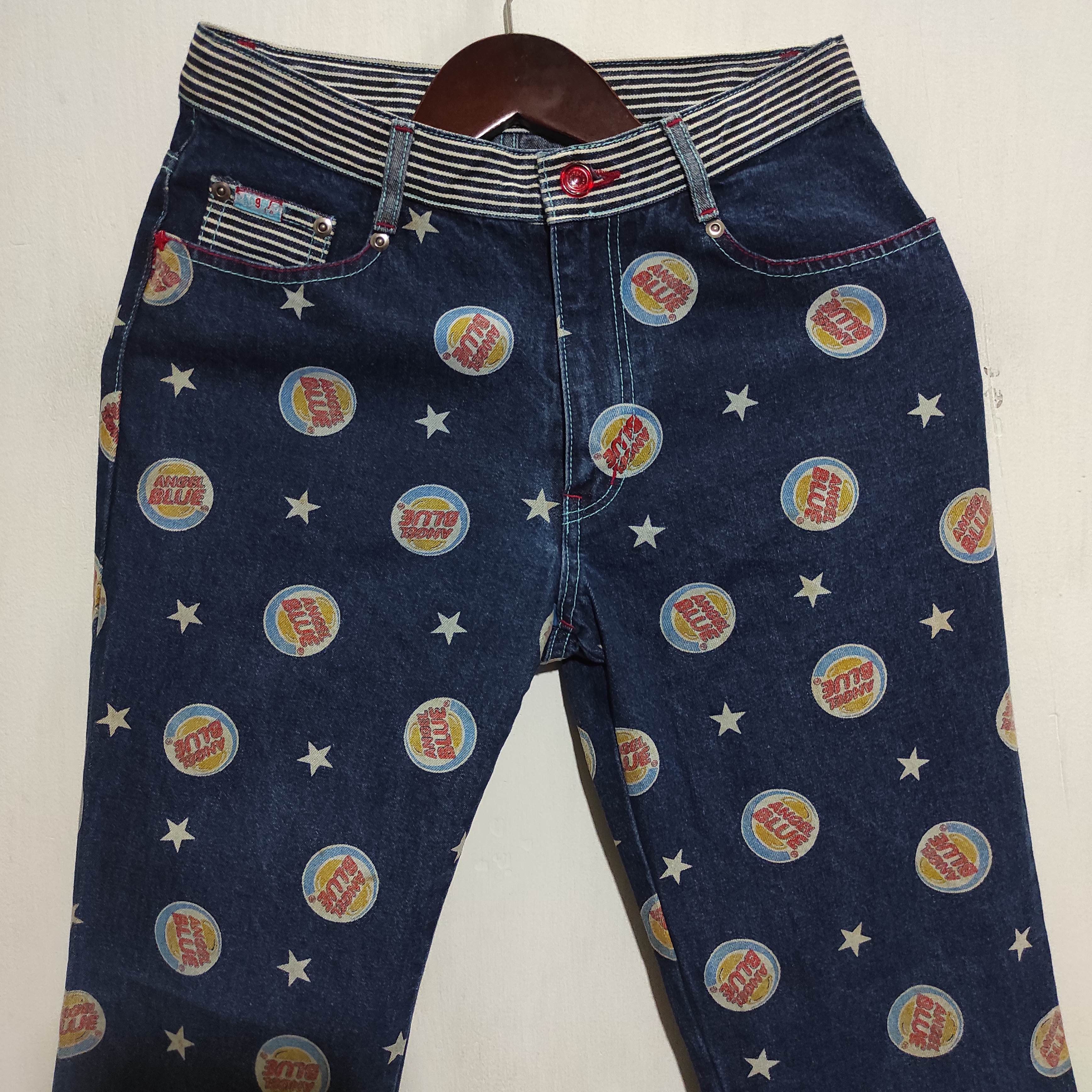 Angel Blue FLARE JEANS Angel Blue Fullprint Bootcut Denim Jeans Size US 28 / EU 44 - 9 Thumbnail