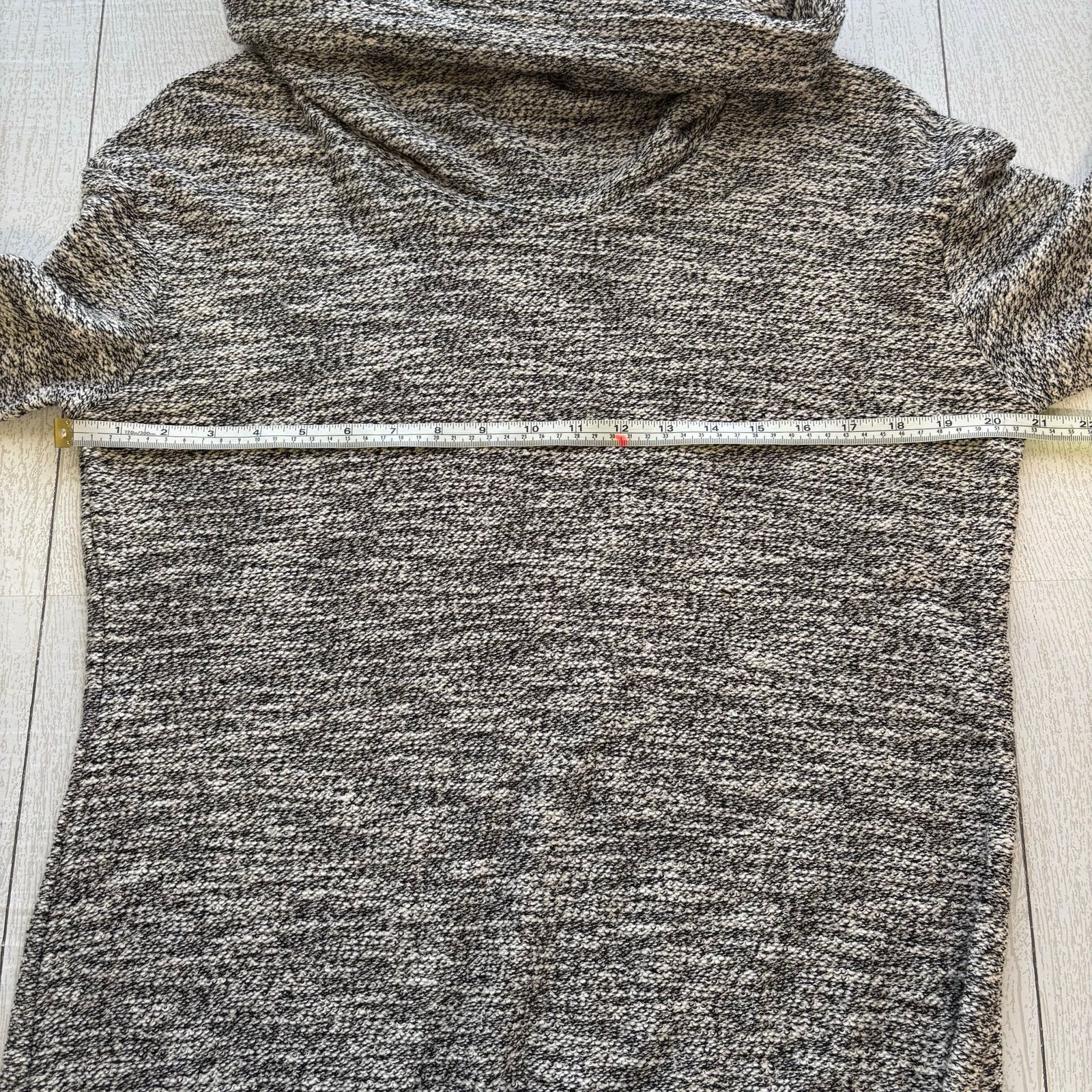 Merona Merona Merle Gray / Asphalt Turtleneck Sweater Size XL Size XL / US 12-14 / IT 48-50 - 7 Thumbnail