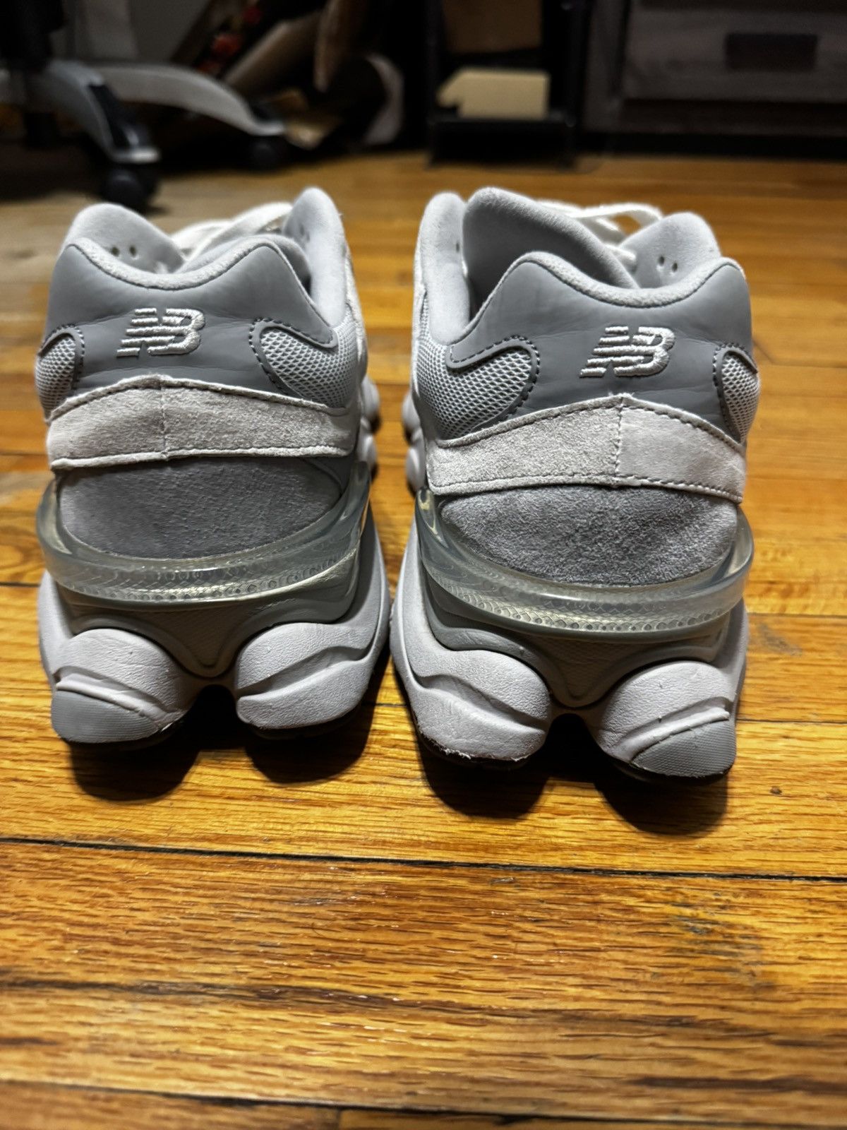 New balance gray shoes