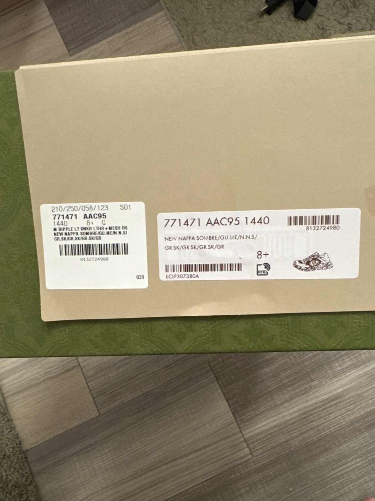 Gucci Gucci Ripple Grey Size US 9.5 / EU 42-43 - 7 Thumbnail