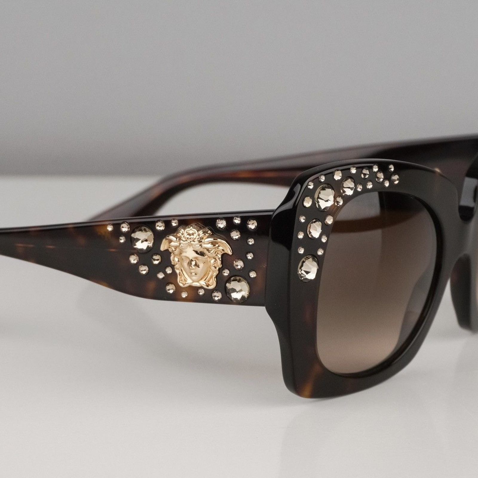 Versace Versace medusa logo crystal limited gold edition sunglasses Size ONE SIZE - 7 Thumbnail