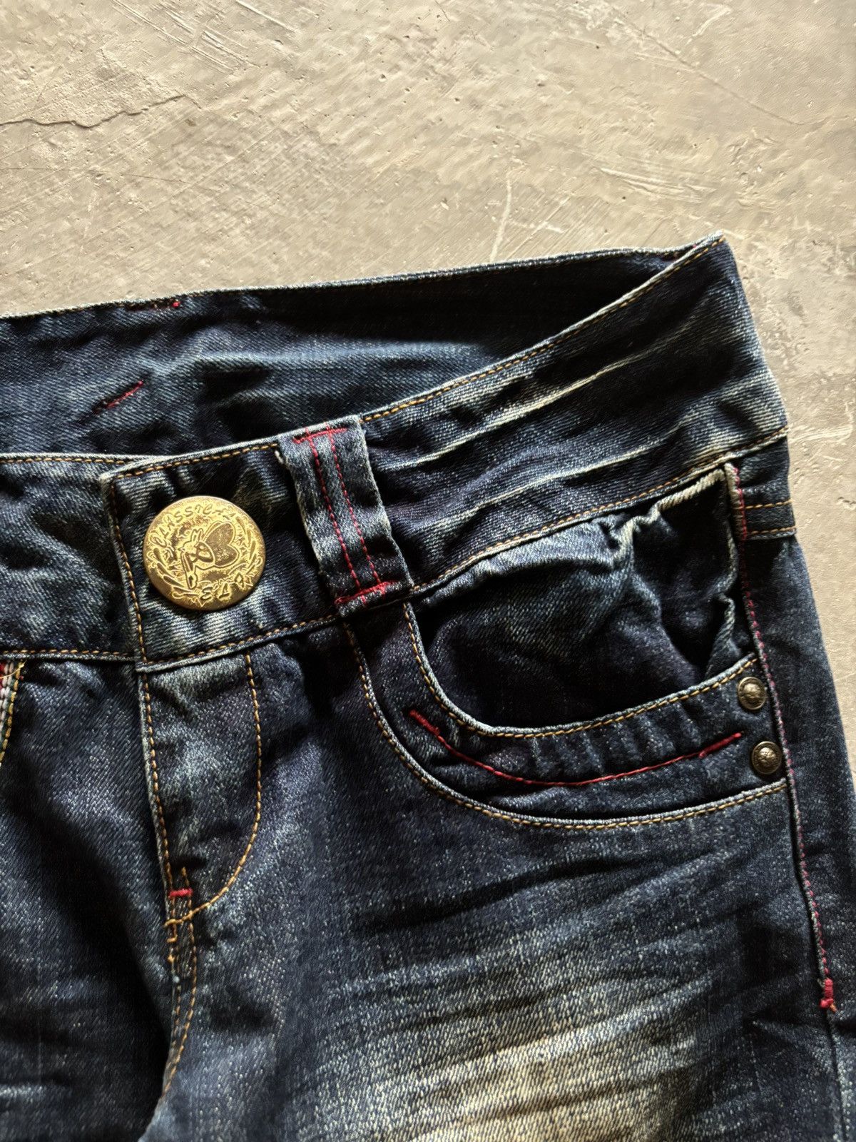 If Six Was Nine flare classical elf japanese mud wash mudmax style rusty Size 30" / US 8 / IT 44 - 7 Thumbnail