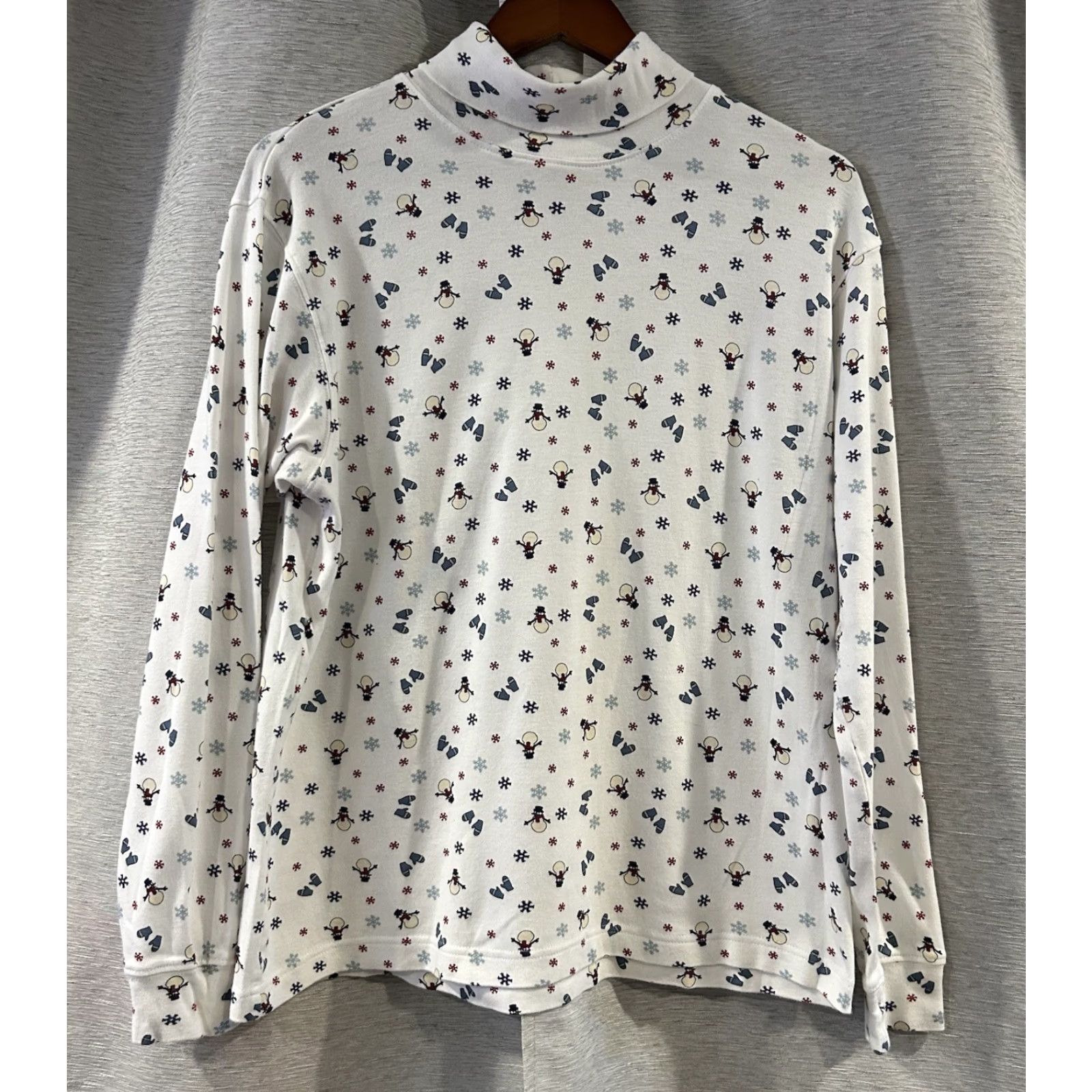 Cherokee VINTAGE Cherokee Snowman Turtleneck Long Sleeve Christmas Holiday Shirt XL Mens Women? Size XL / US 12-14 / IT 48-50 - 2 Thumbnail