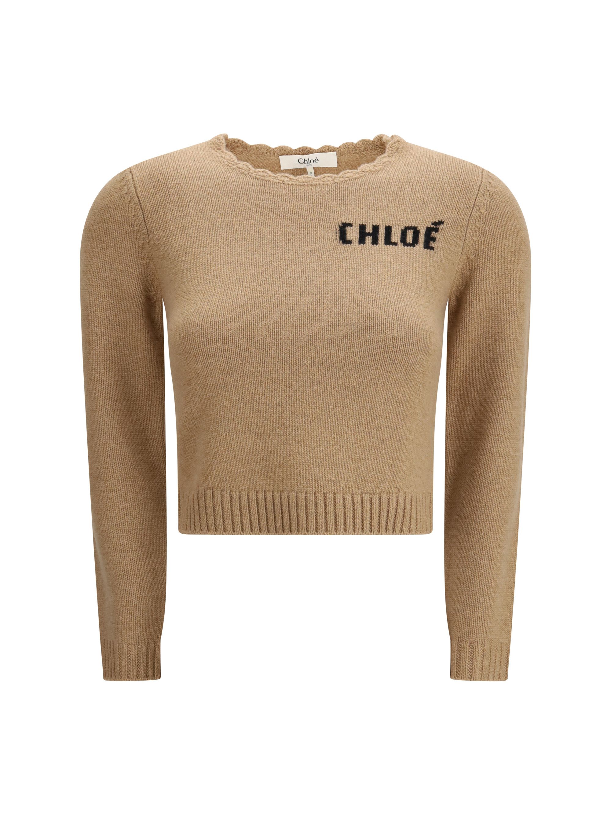 Chloe Logo Sweater Size M / US 6-8 / IT 42-44 - 1 Thumbnail