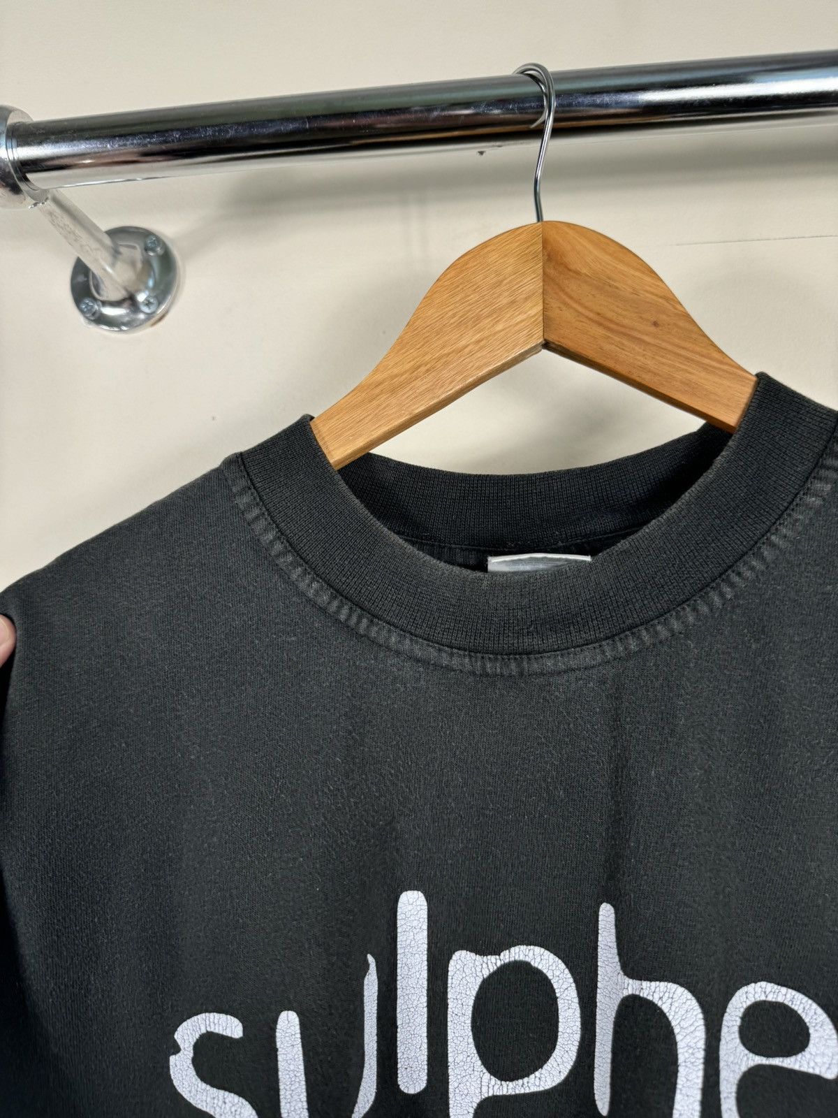 Band Tees × Vintage SULPHER ASH Unknown Vintage Very Rare Bank Tee Size US L / EU 52-54 / 3 - 5 Thumbnail