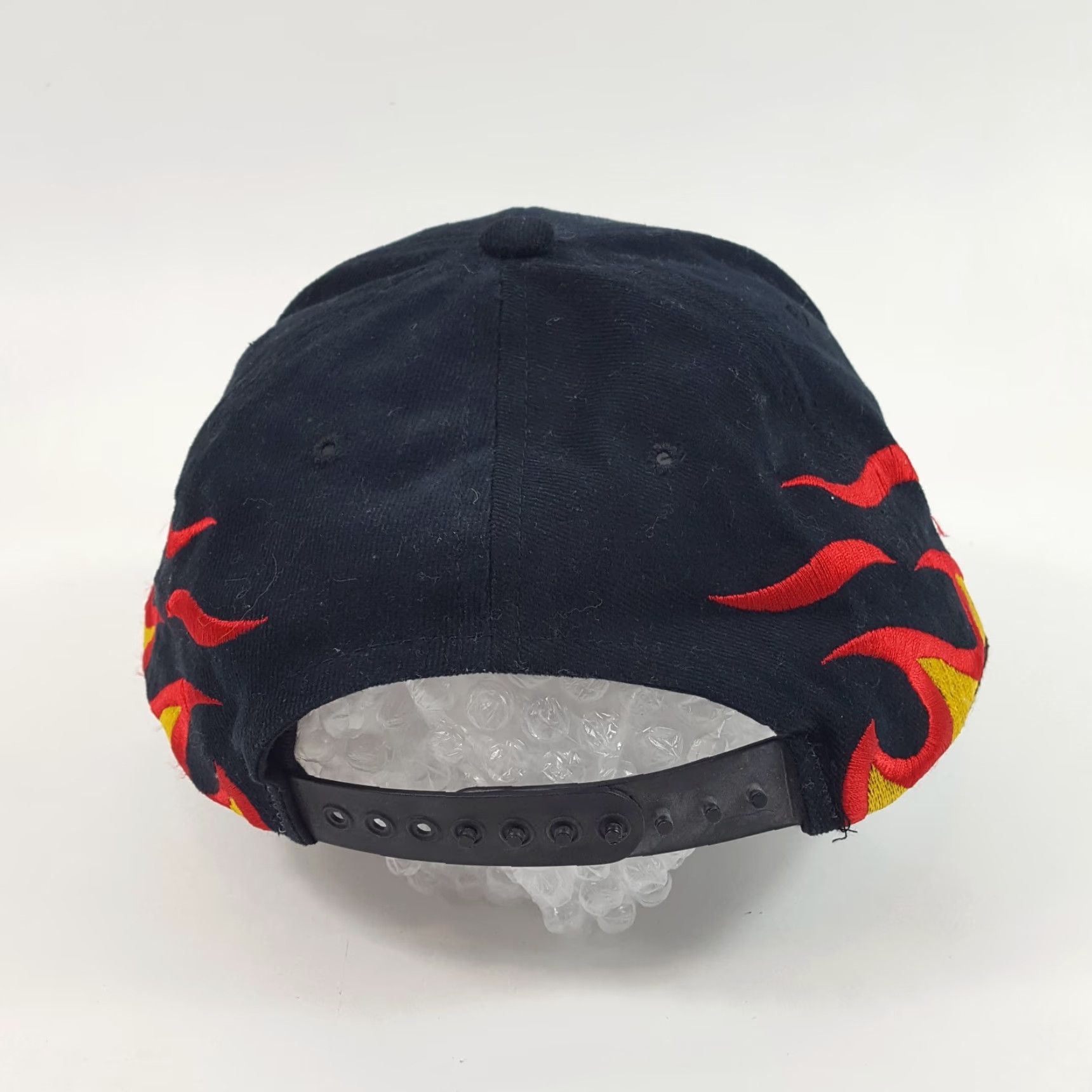 Vintage VINTAGE P&W Y2K Red Flame Fire Baseball Cap Snapback Adjustable One Size Casual Mens Size ONE SIZE - 4 Thumbnail