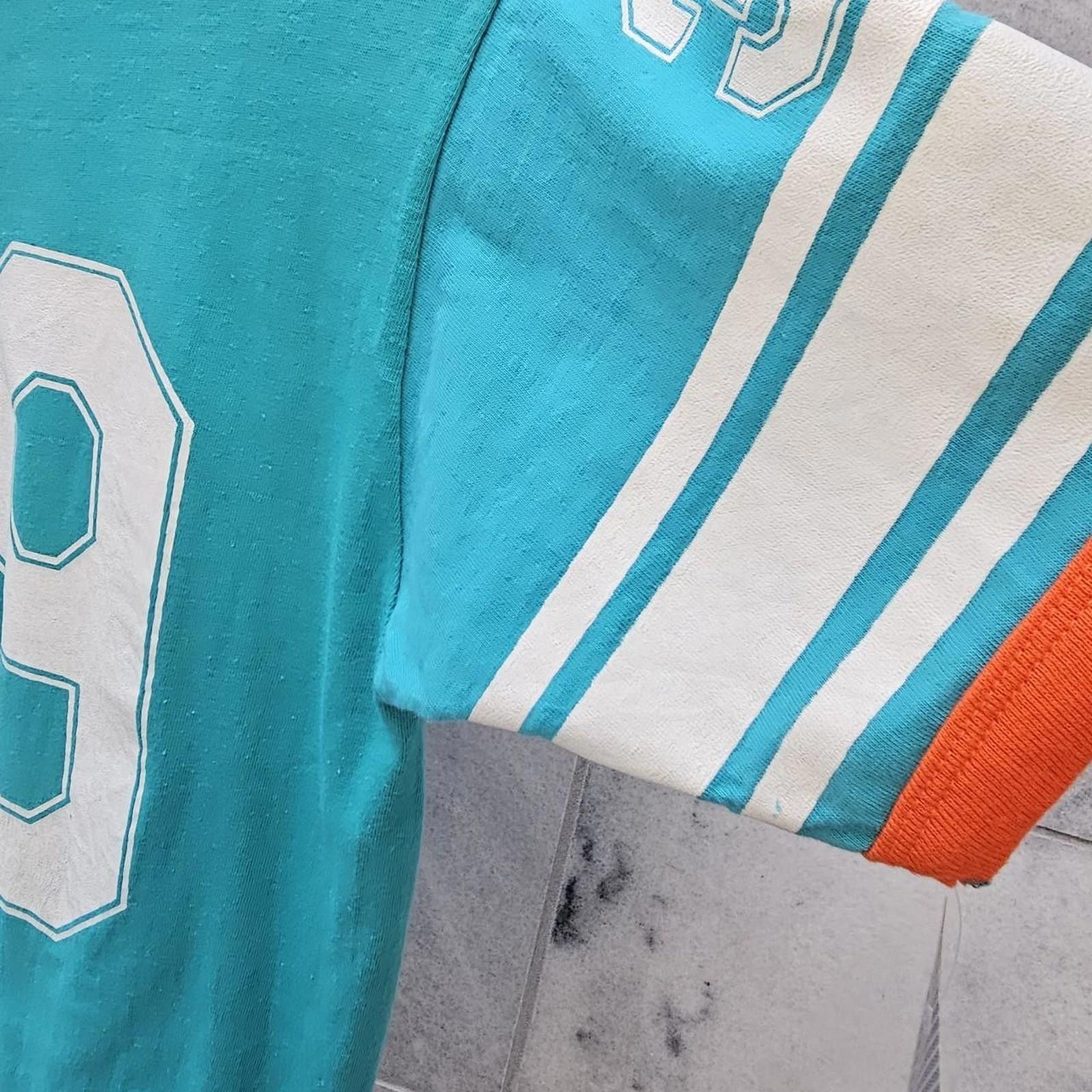 Other Men's Larry Csonka Miami Dolphins Vintage #39 Ringer Tee Size US M / EU 48-50 / 2 - 6 Thumbnail