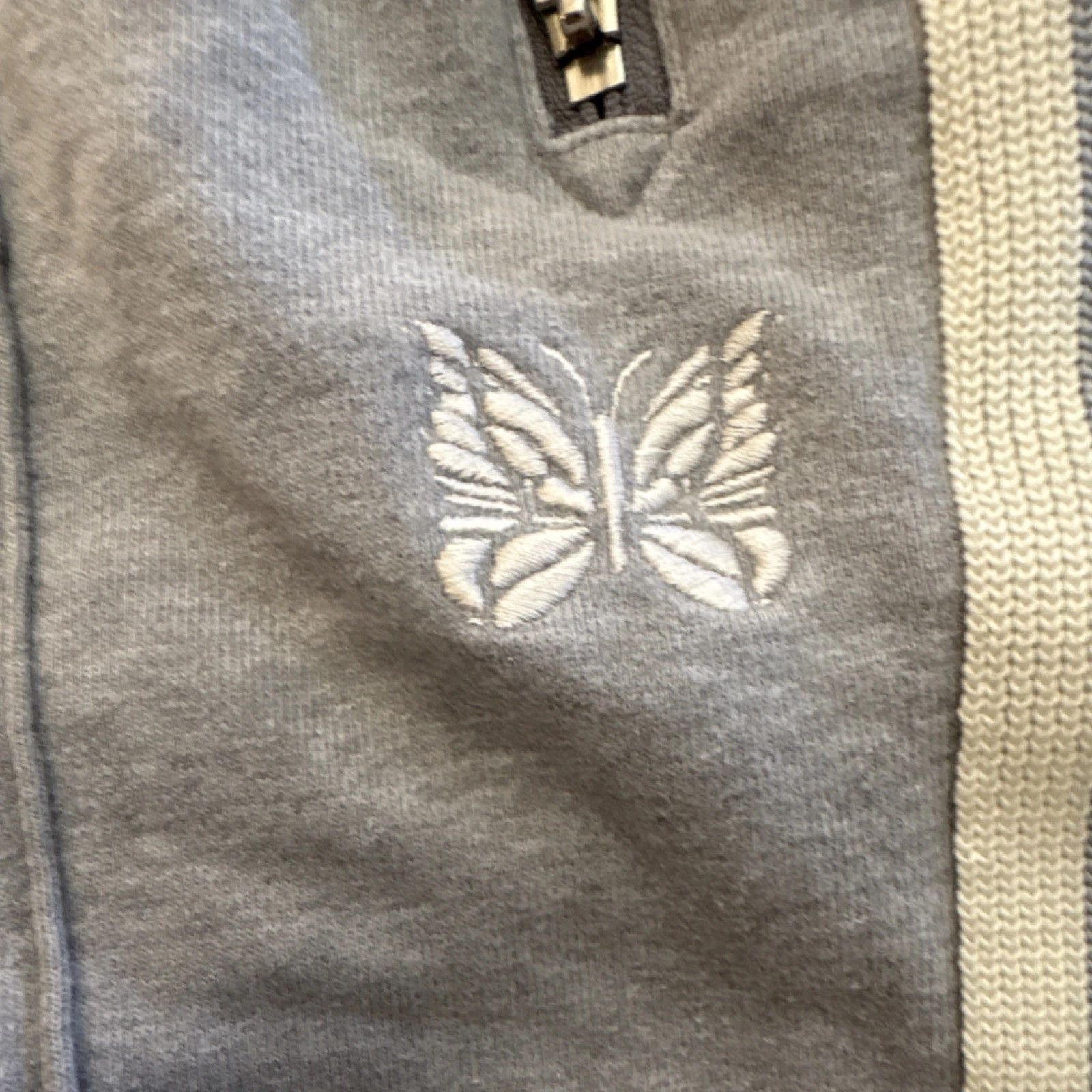 Needles Needles Nepenthes Grey Japan Exclusive Track Cotton Pants Size US 32 / EU 48 - 5 Thumbnail
