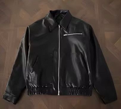 Japanese Brand PU Leather Coats Turn-down Collar Zipper Jacket Size US L / EU 52-54 / 3 - 3 Thumbnail