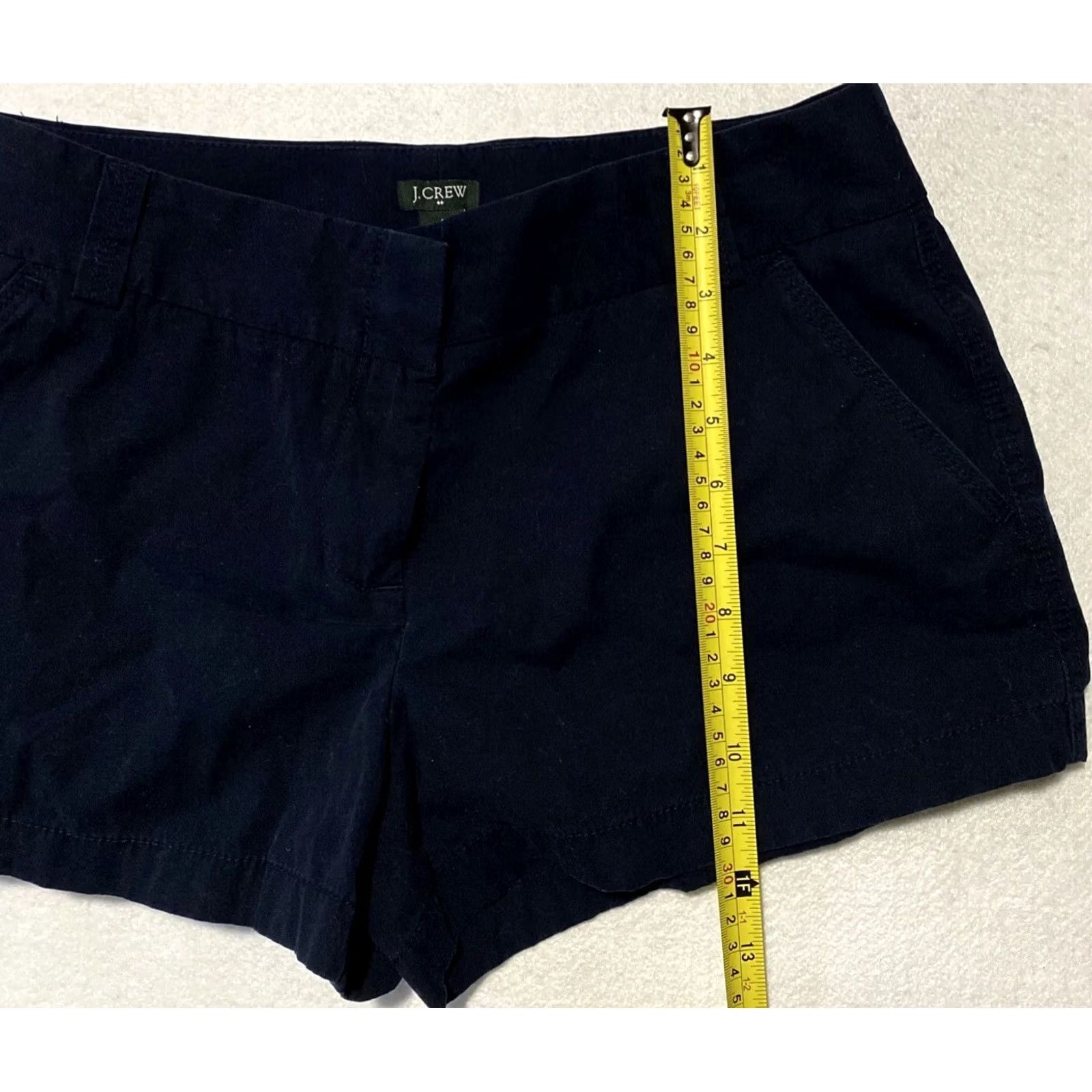 J.Crew J.CREW Shorts Womens Size 8 Navy Blue City Fit 100% Cotton / 29-37 Size 30" / US 8 / IT 44 - 6 Thumbnail