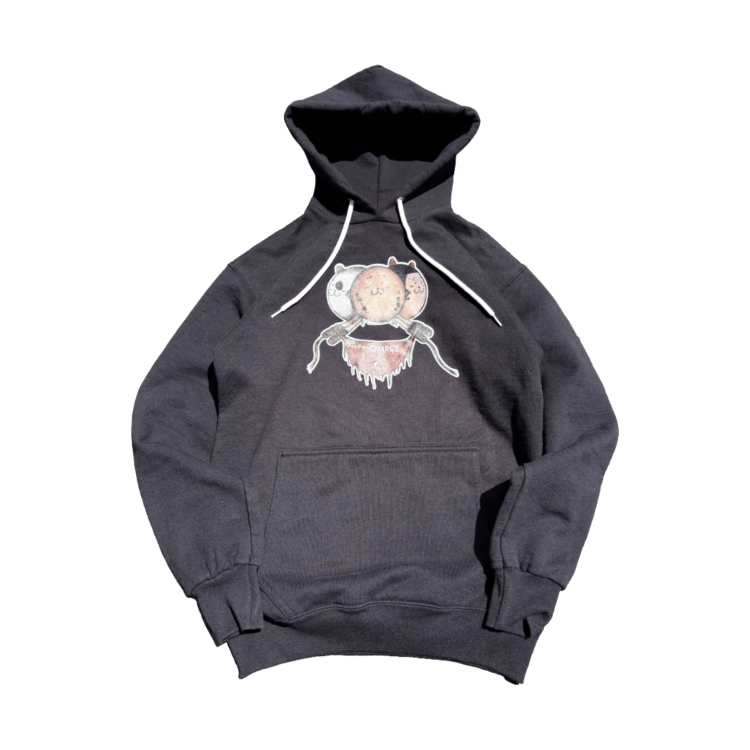 20471120 20471120 Hyoma Hoodie "バッテリー(battery) Charge" Size US S / EU 44-46 / 1 - 2 Thumbnail