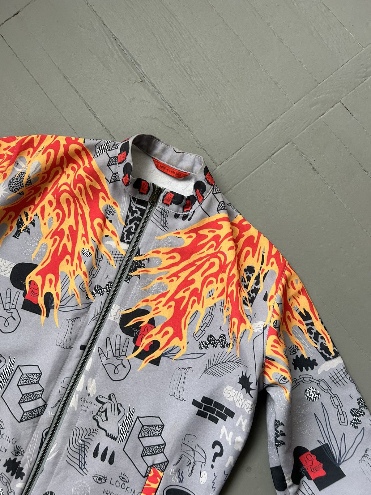 Japanese Brand Avant garde rare zip shirt Size M / US 6-8 / IT 42-44 - 5 Thumbnail
