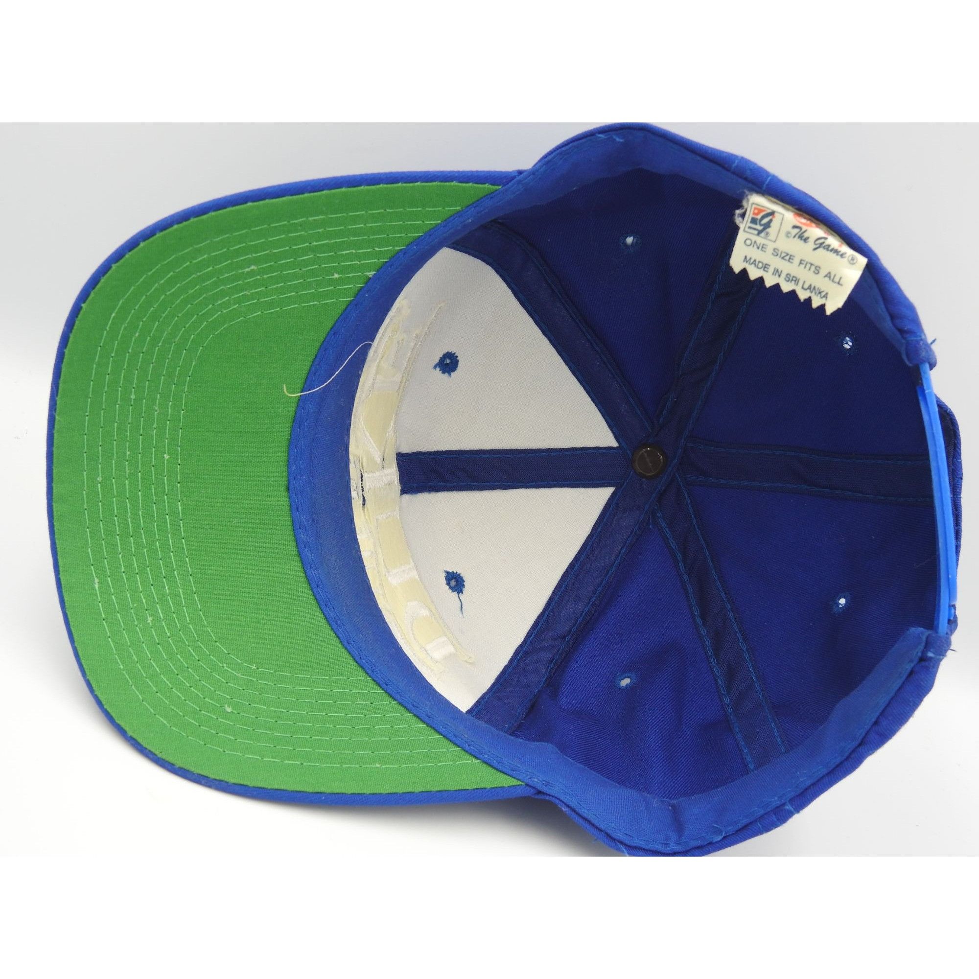 The Game Vintage Duke Blue Devils Blue Split Bar The Game Snapback Ha Size ONE SIZE - 7 Thumbnail