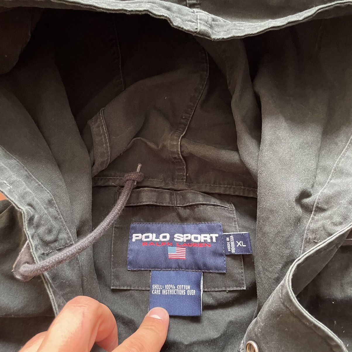 Japanese Brand × Polo Ralph Lauren Polo Sport Ralph Lauren 90s coat jacket old marina College Size US XL / EU 56 / 4 - 4 Thumbnail