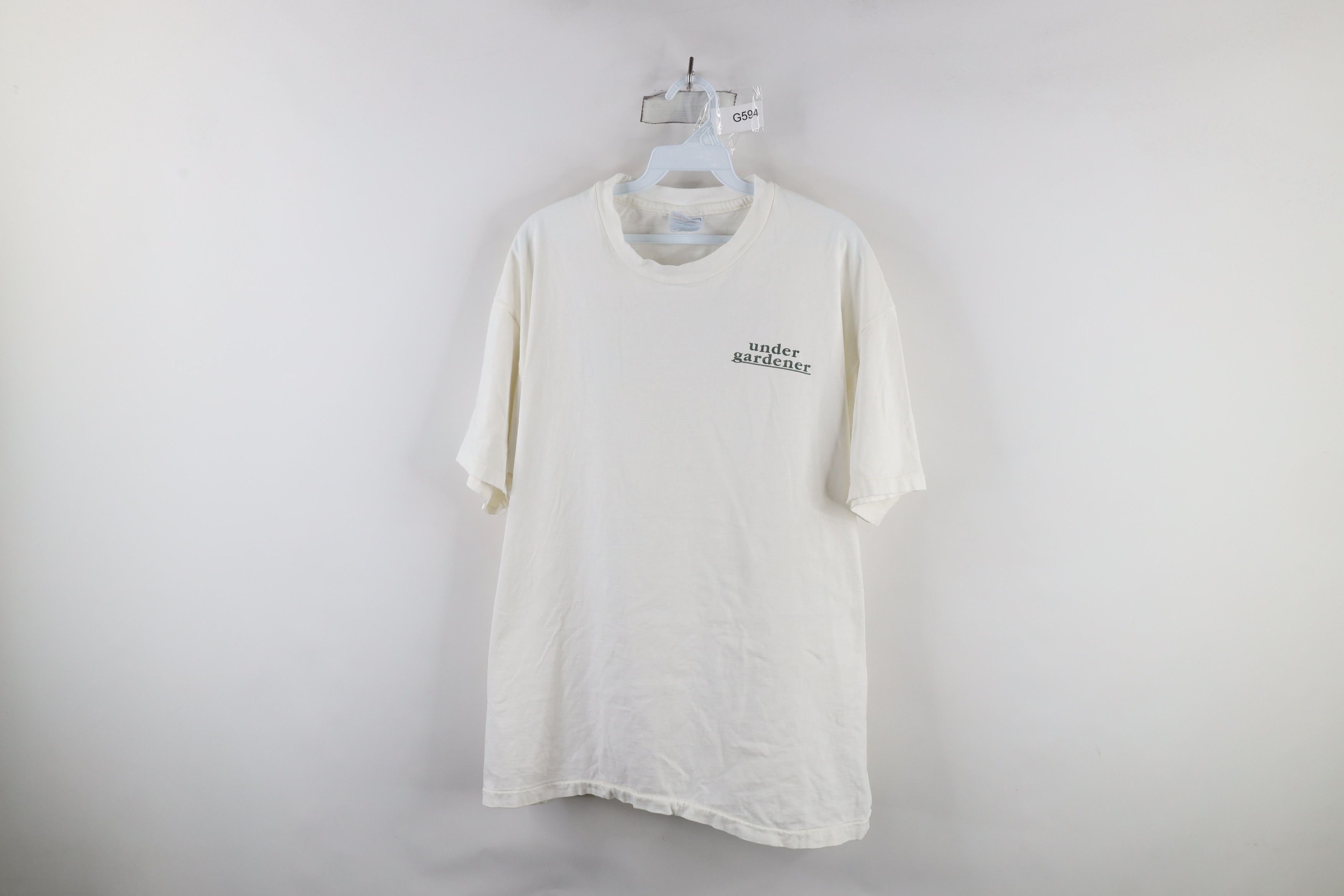 Vintage Vintage 90s Streetwear Gardener Short Sleeve T-Shirt USA Size US XL / EU 56 / 4 - 1 Thumbnail